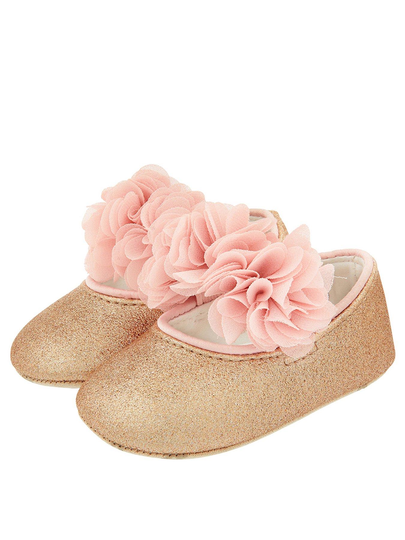 Monsoon Baby Girls Abilene Corsage Glitter Bootie review