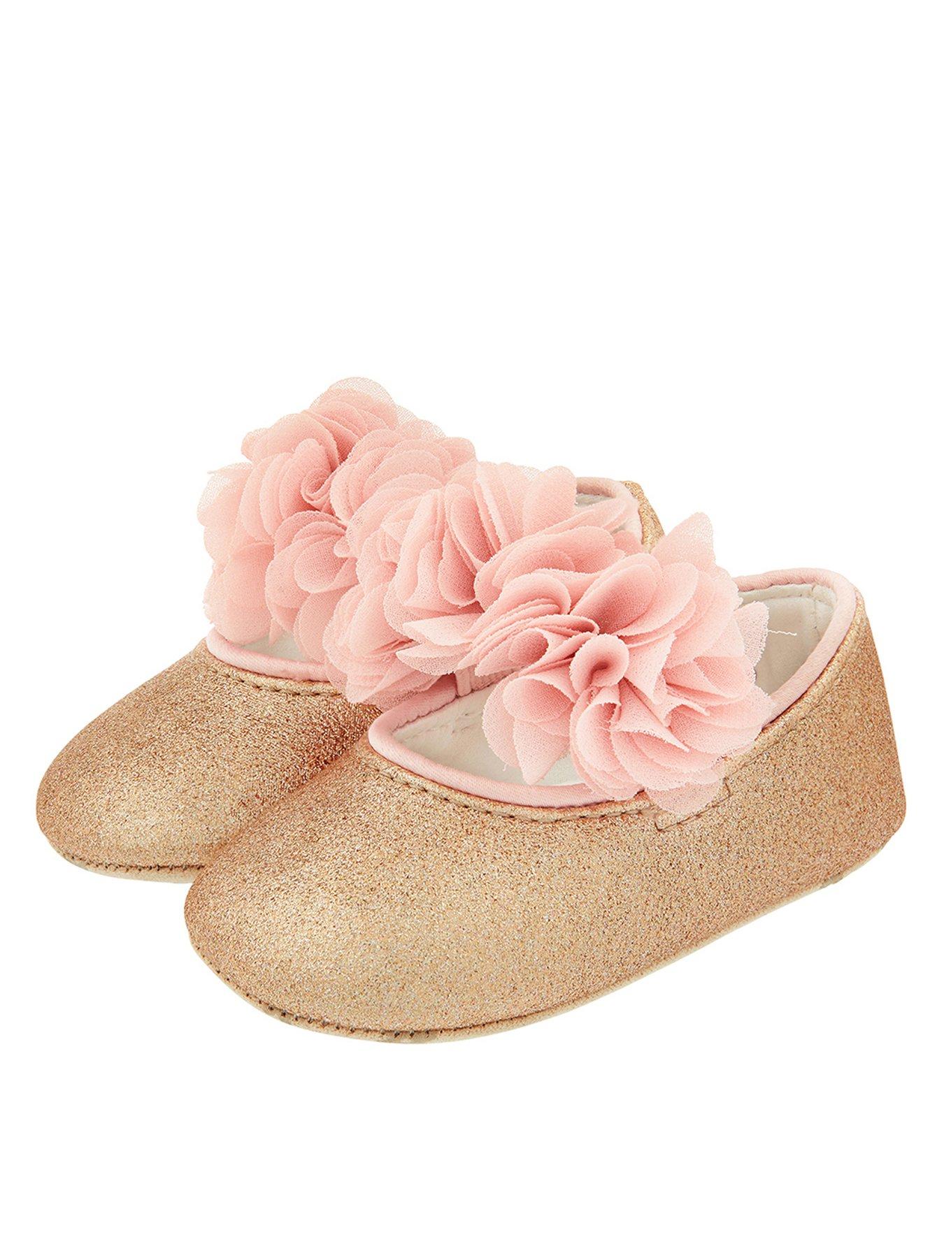 Monsoon Baby Girls Abilene Corsage Glitter Walker review