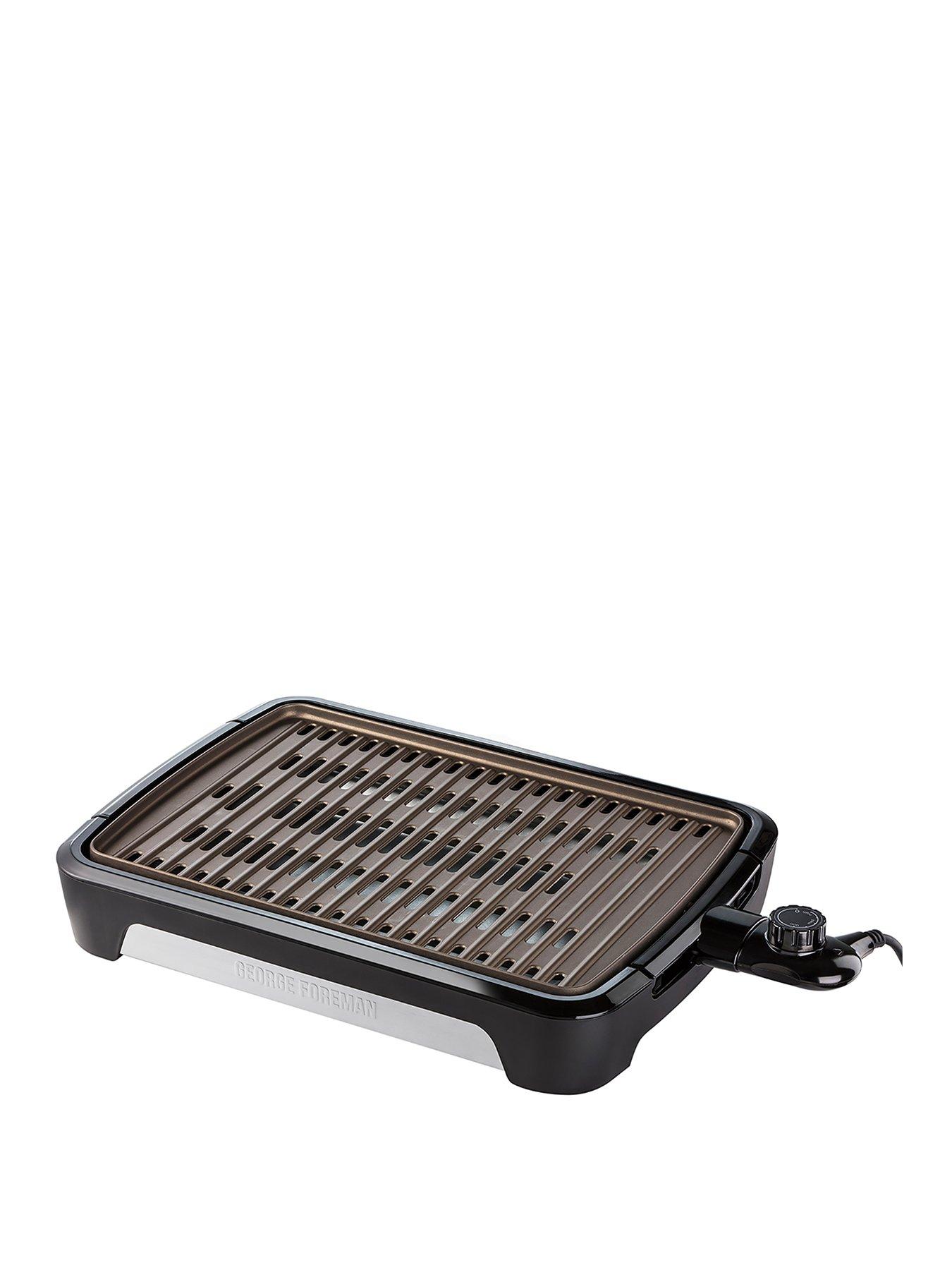 George Foreman Large Smokeless Indoor BBQ Grill - 25850 | very.co.uk