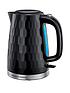 russell-hobbs-honeycomb-black-plastic-kettle-26051front