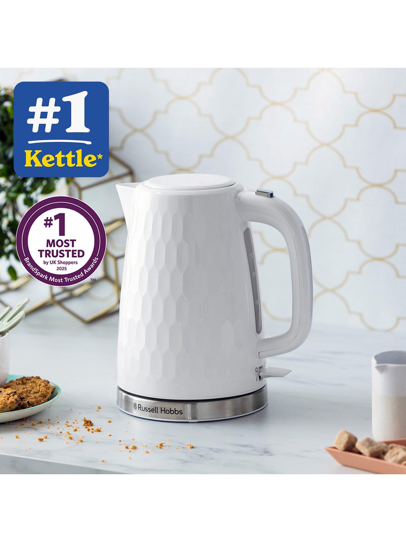 Russell Hobbs White Plastic Kettle 26050 very.co.uk