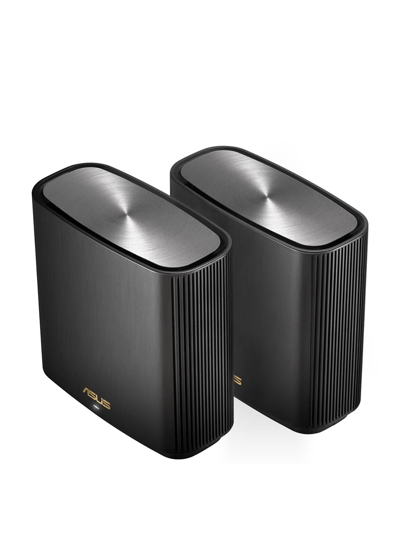 Asus ZenWiFi XT8 (2 Pack) WiFi 6 AX6600 Whole Home WiFi Tri-Band Mesh  System - PS5 compatible | Very.co.uk