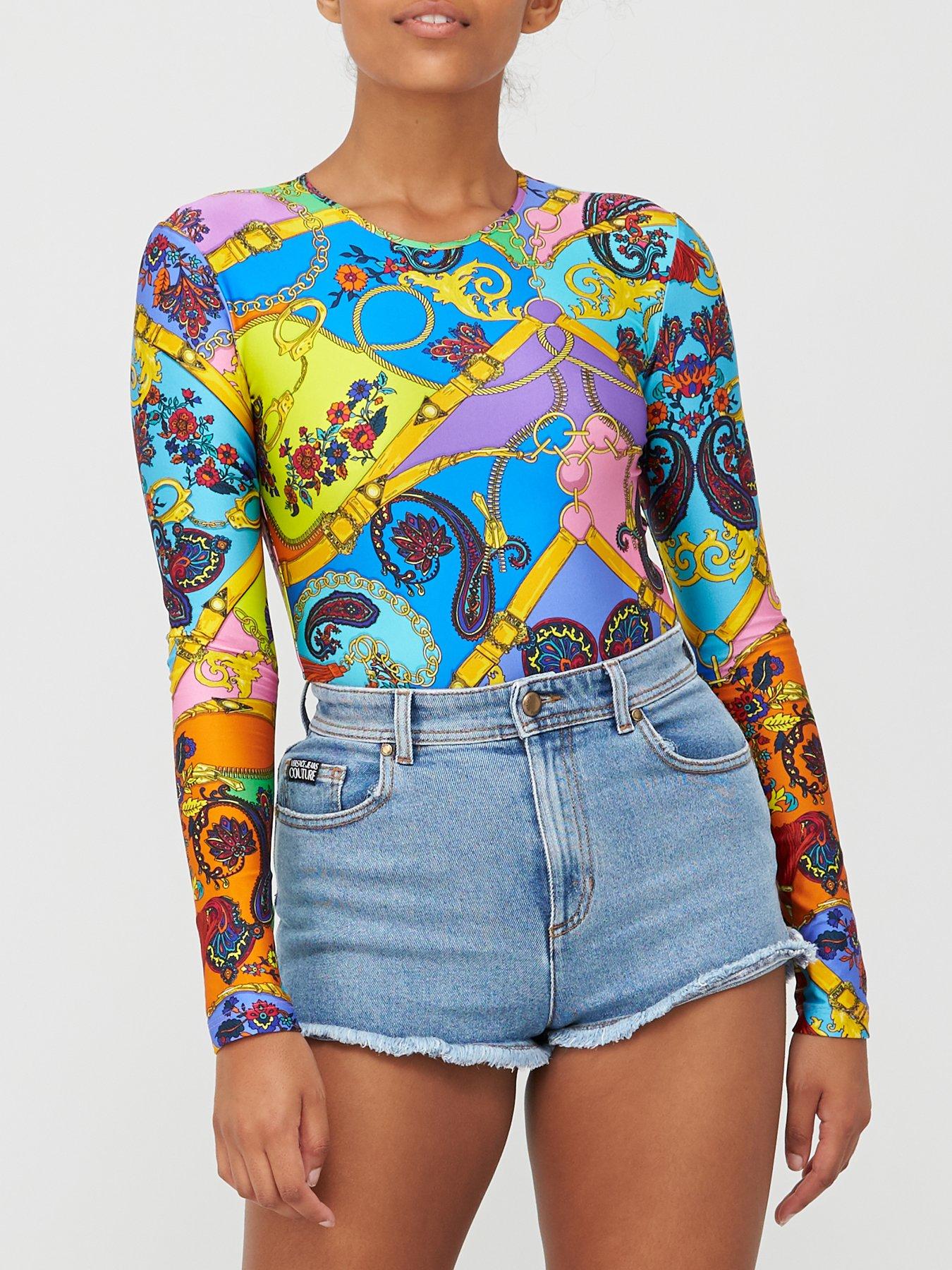 versace jeans couture multicolor