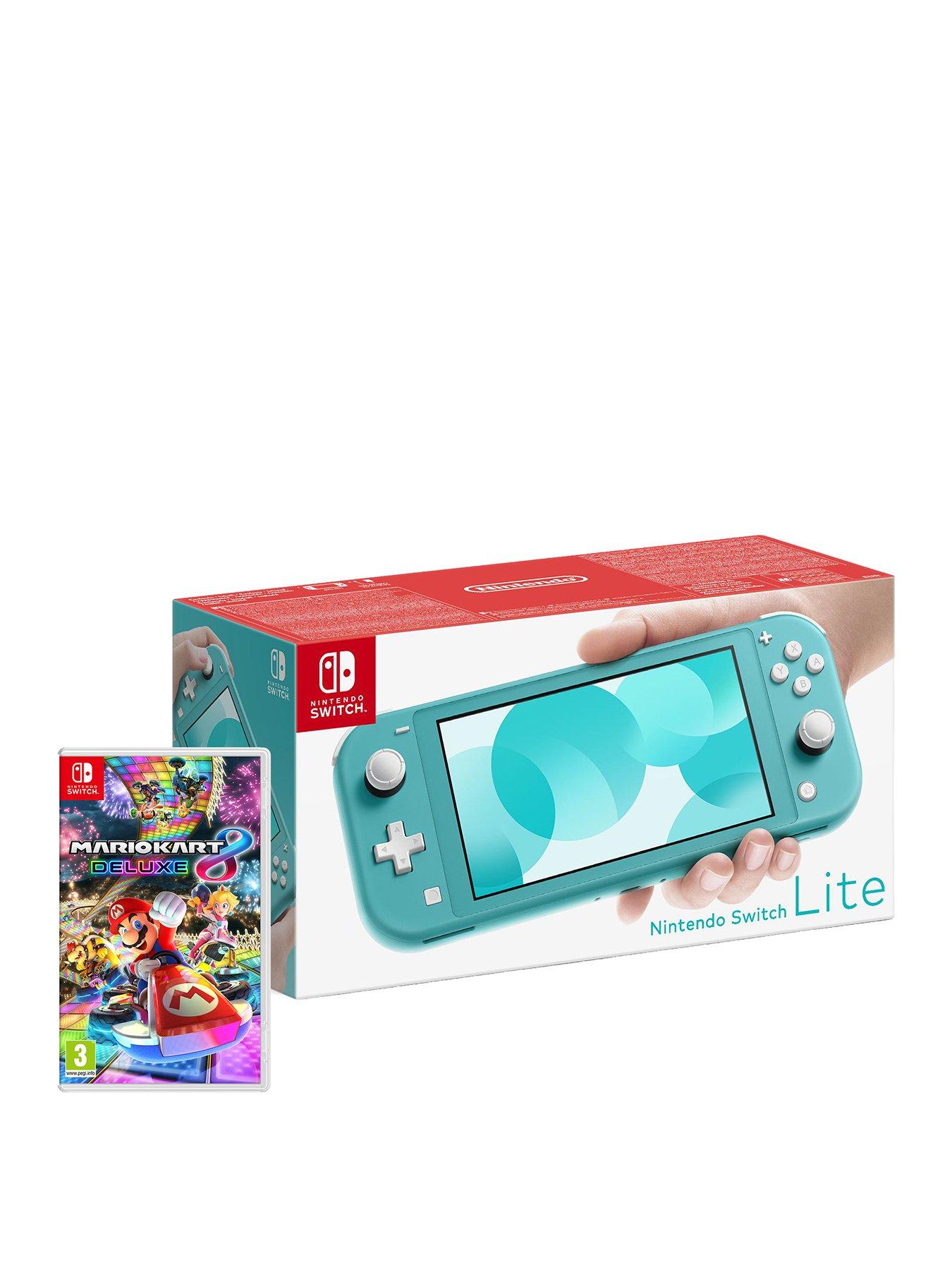Nintendo Switch Lite Console with Mario Kart 8 Deluxe