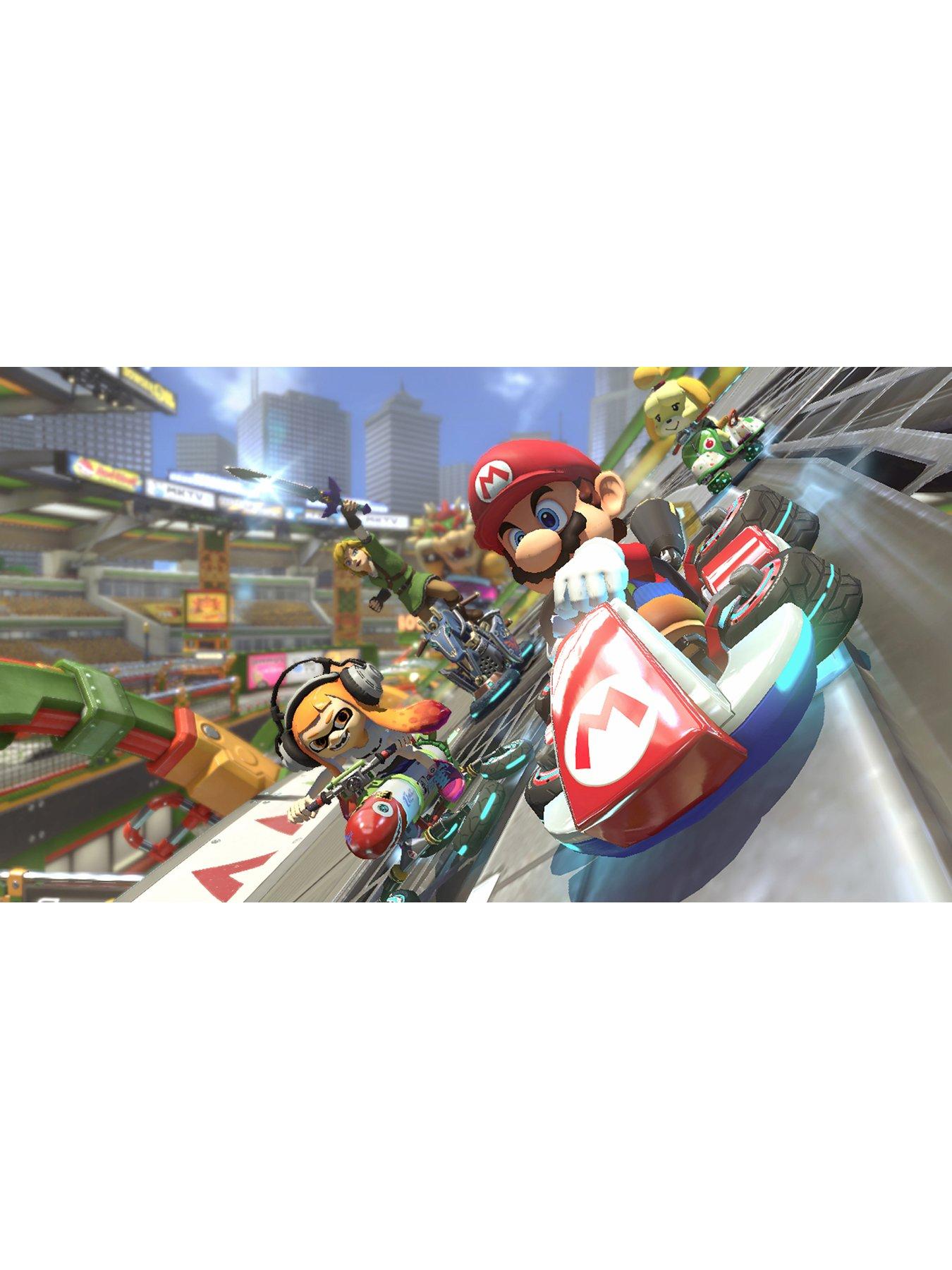 Console with Mario Kart 8 Deluxe