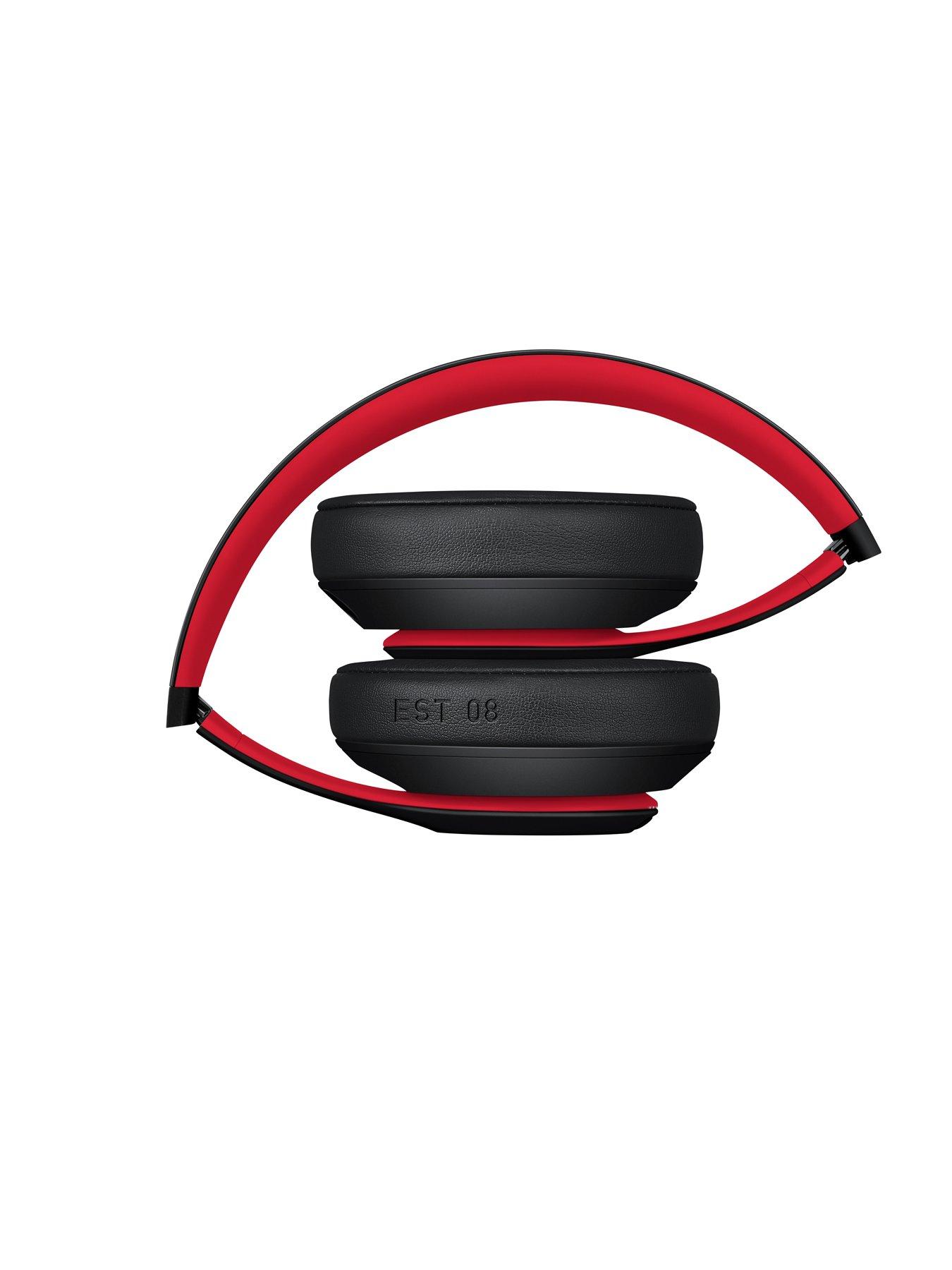 Beats by Dr. Dre Beats Studio³ Wireless popular - Defiant Black-Red (Decade Collection)