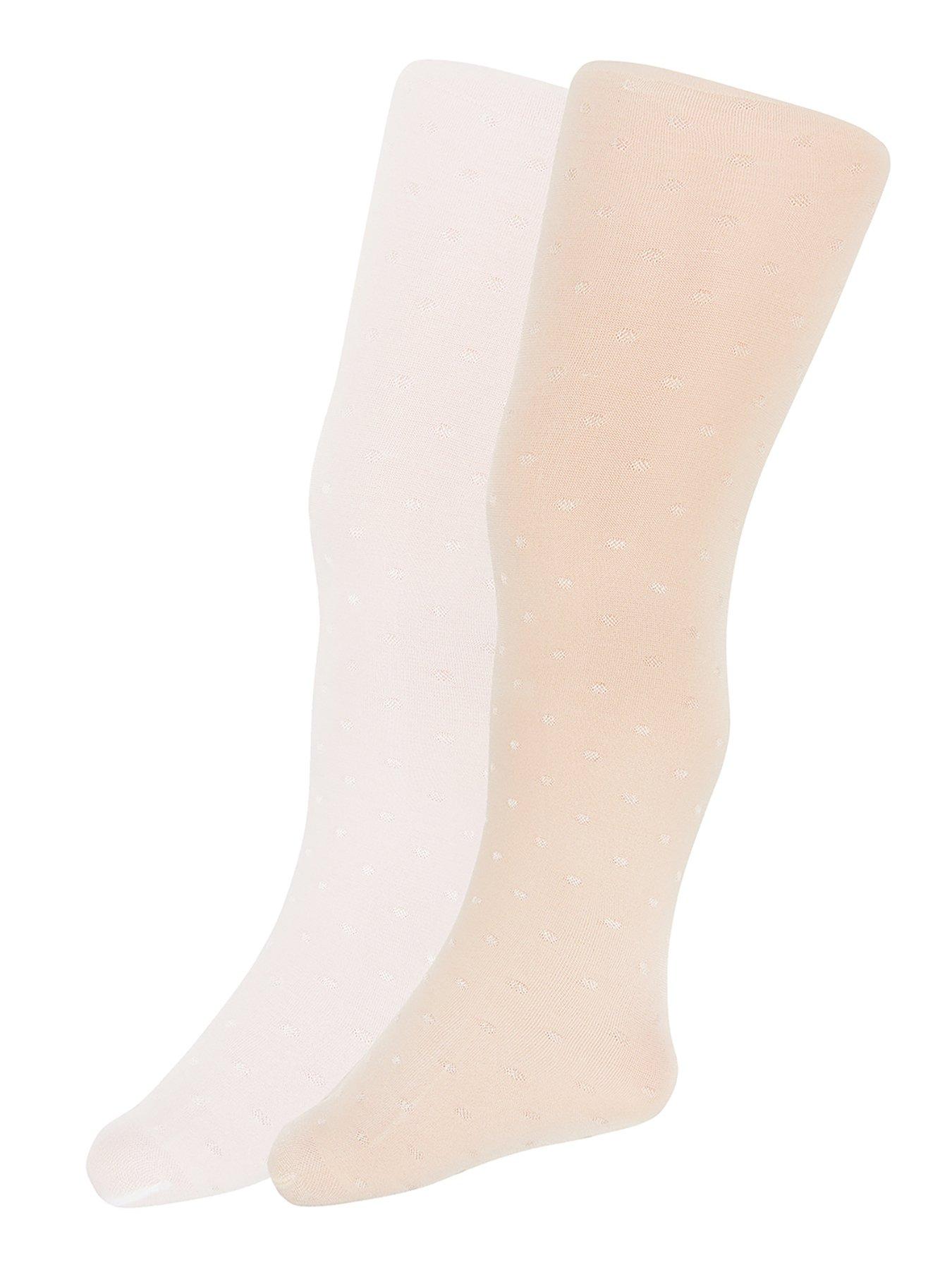 Monsoon Baby Girls 2Pk Bridal Spot Tights review