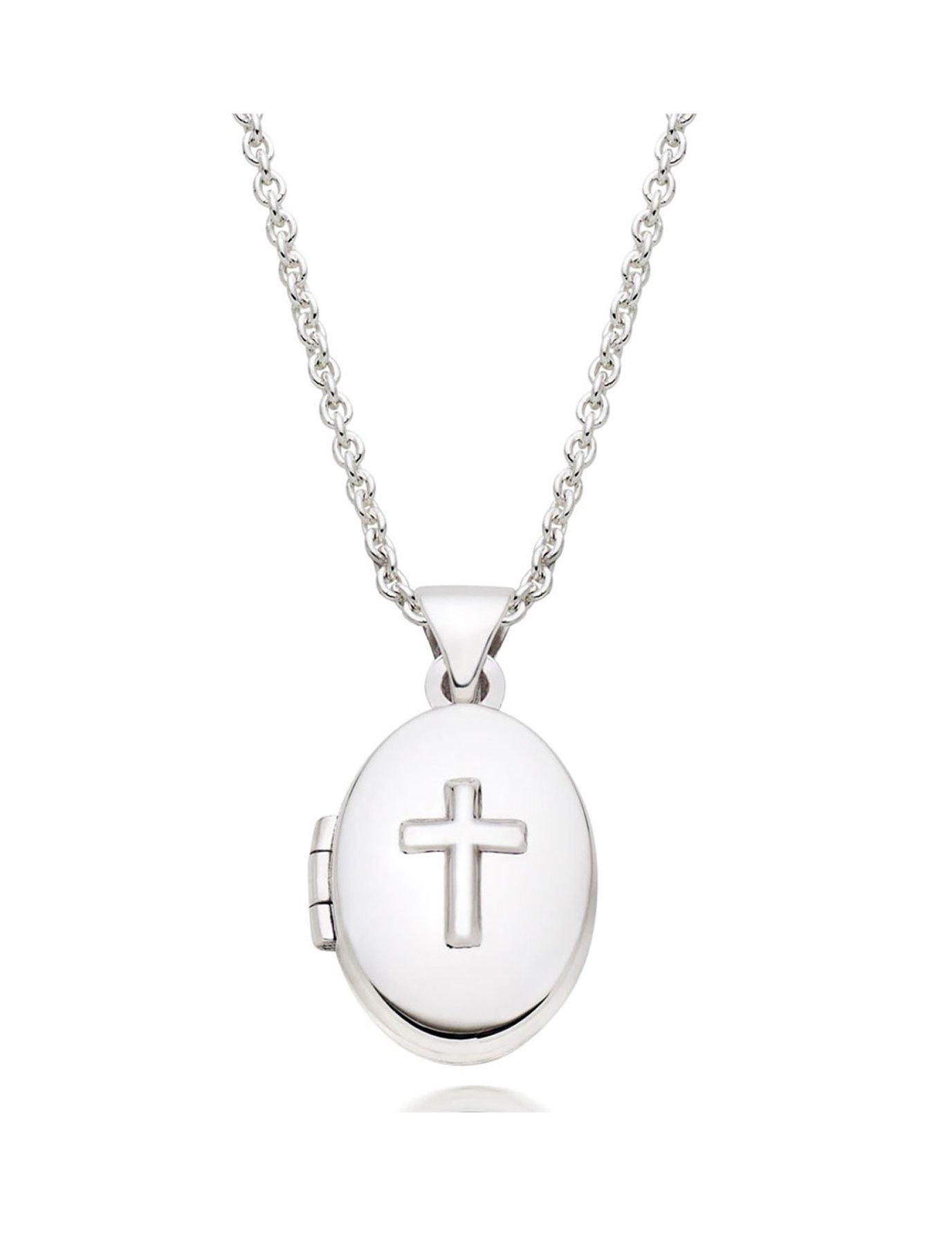 Childrens silver deals locket