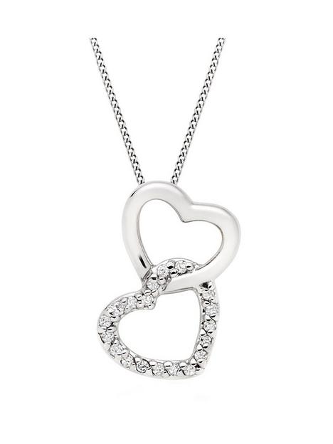 beaverbrooks-9ct-white-gold-diamond-double-heart-pendant
