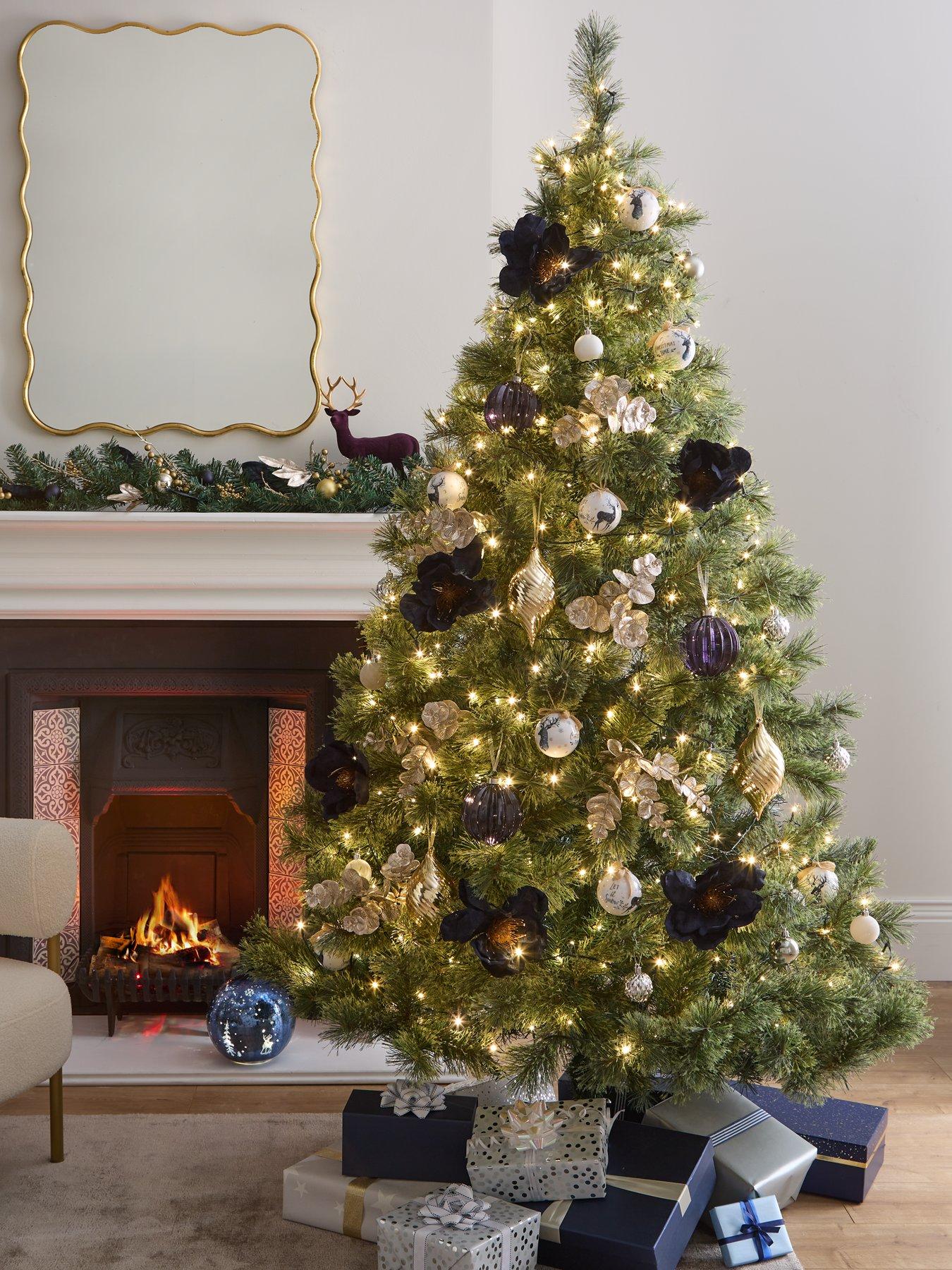 7.5 pre lit cashmere 2024 christmas tree