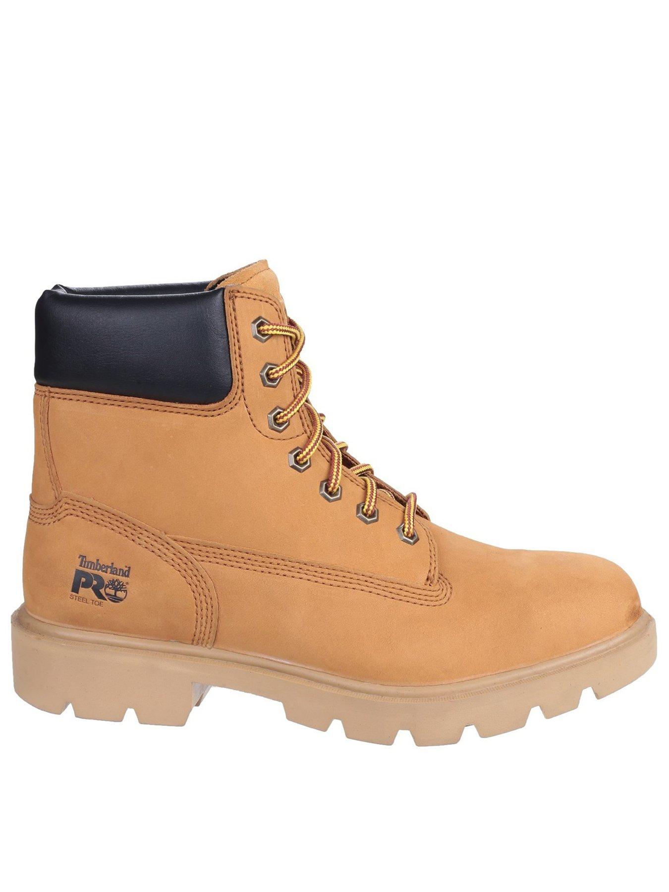 timberland pro sawhorse safety boots wheat size 10