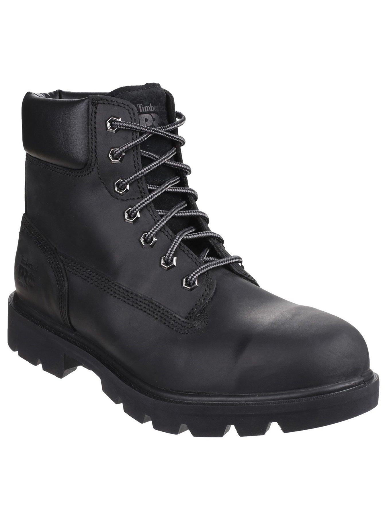 timberland pro sawhorse safety boots black