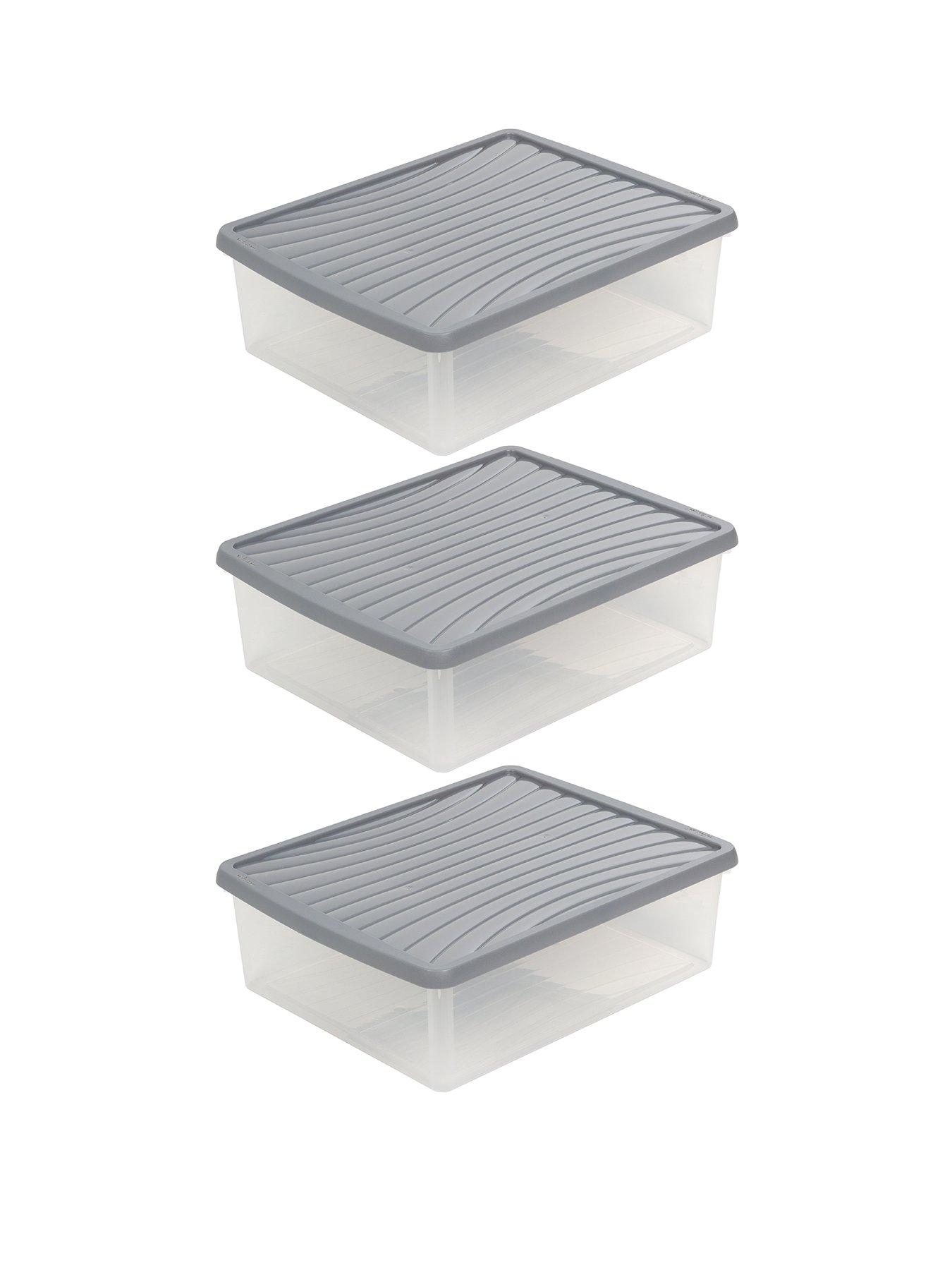 Wham Set 3 23.5 Litre Plastic Storage Boxes review