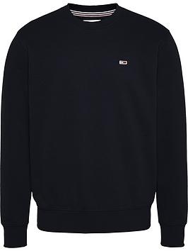 tommy-jeans-regular-fleece-sweatshirt-blacknbsp