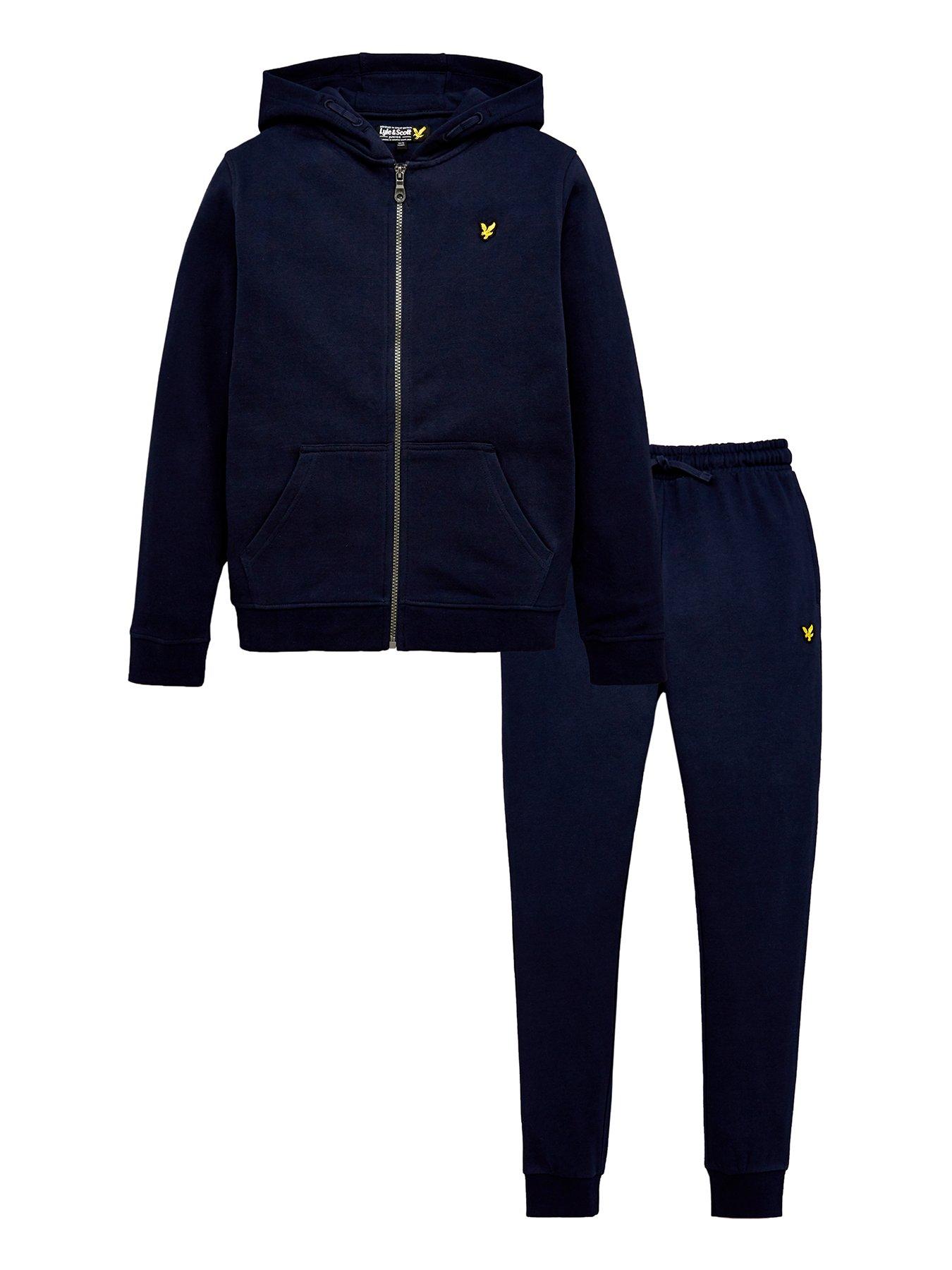 lyle and scott navy joggers