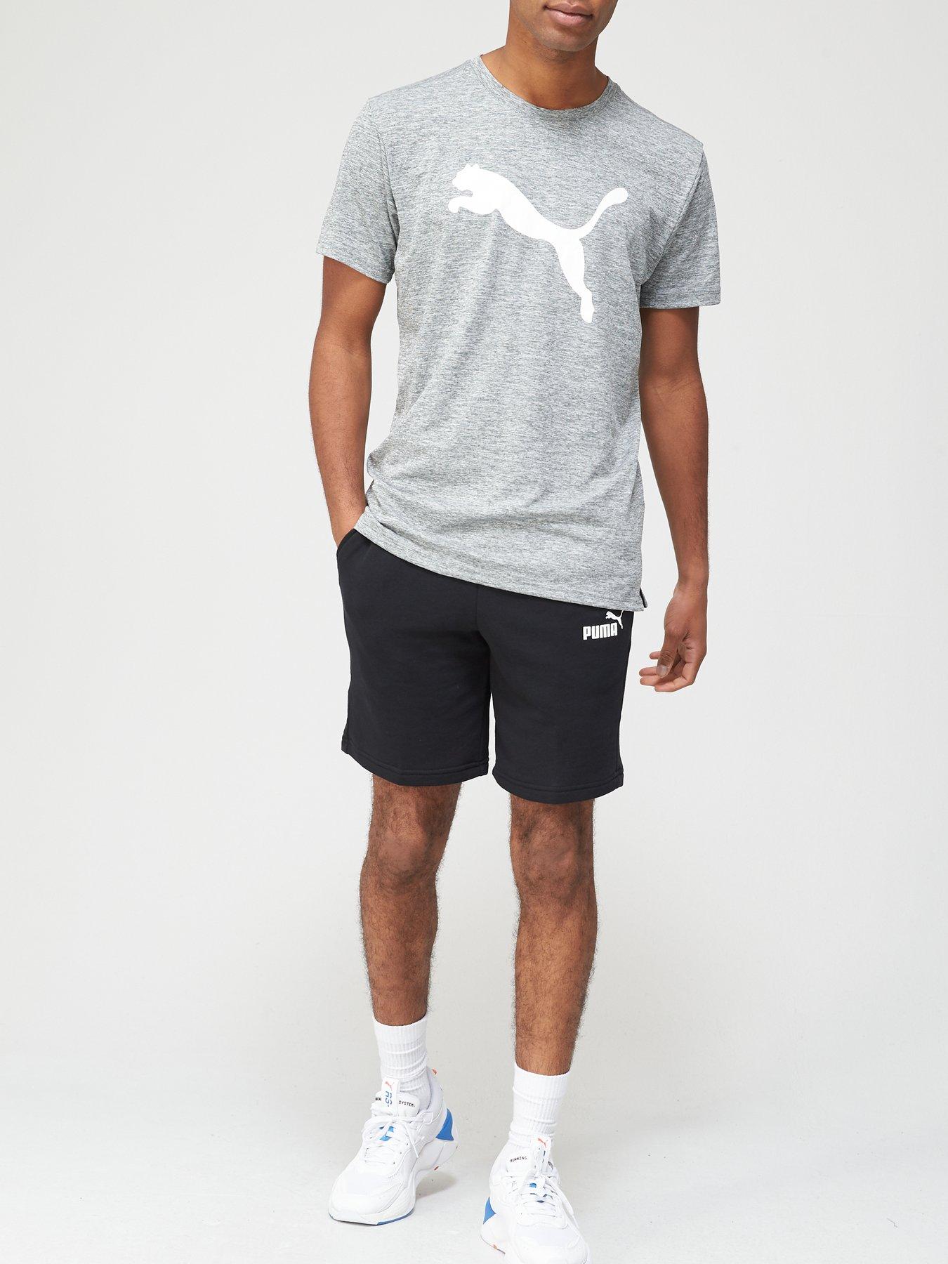 Mens puma sweat on sale shorts