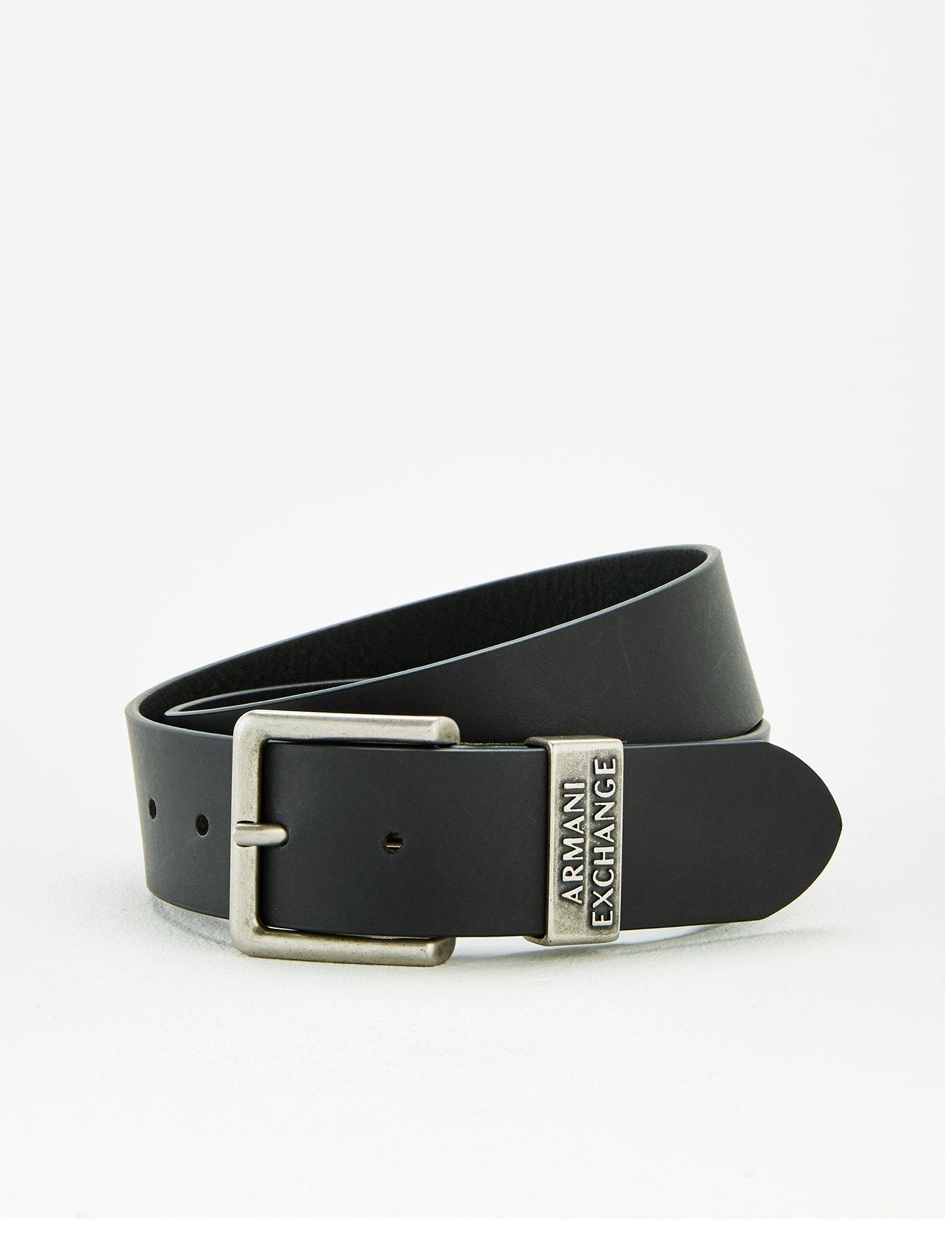 armani exchange belt mens