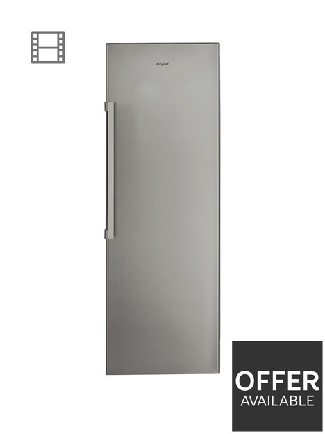 hotpoint-sh81qgrfd-60cm-width-tall-fridge-graphite