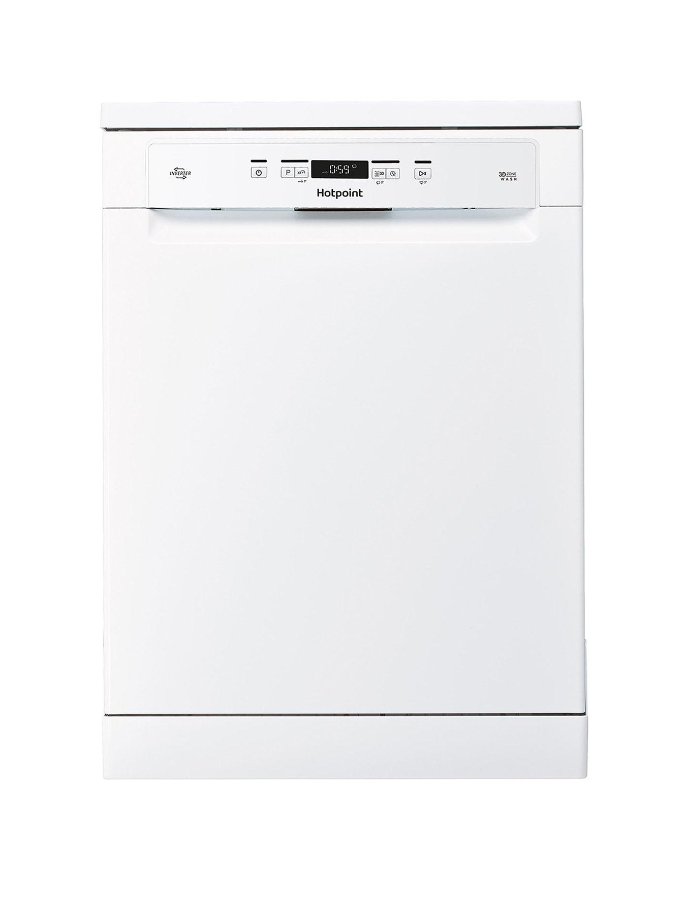 undefined HFC3C26WCUK 14-Place Full Size Dishwasher - White
