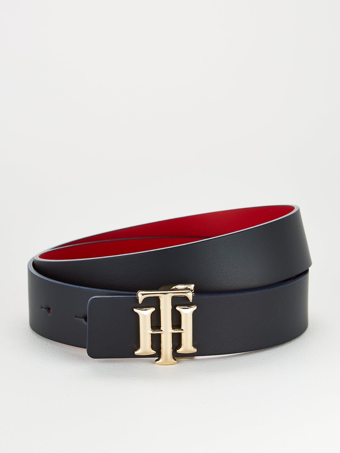 tommy hilfiger belt red