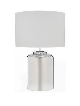 Haven Metallic Glass Table Lamp