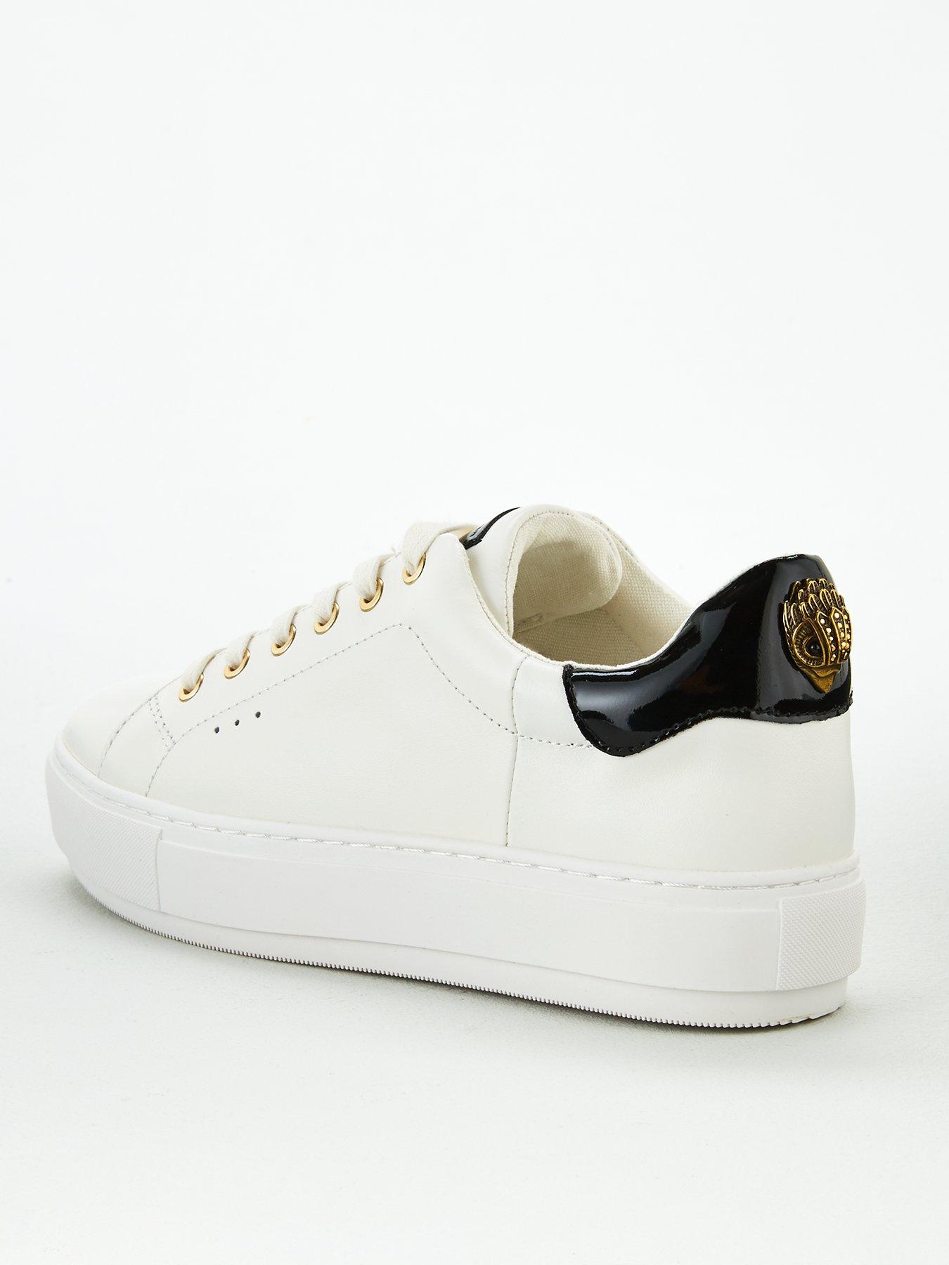 kurt geiger white trainers