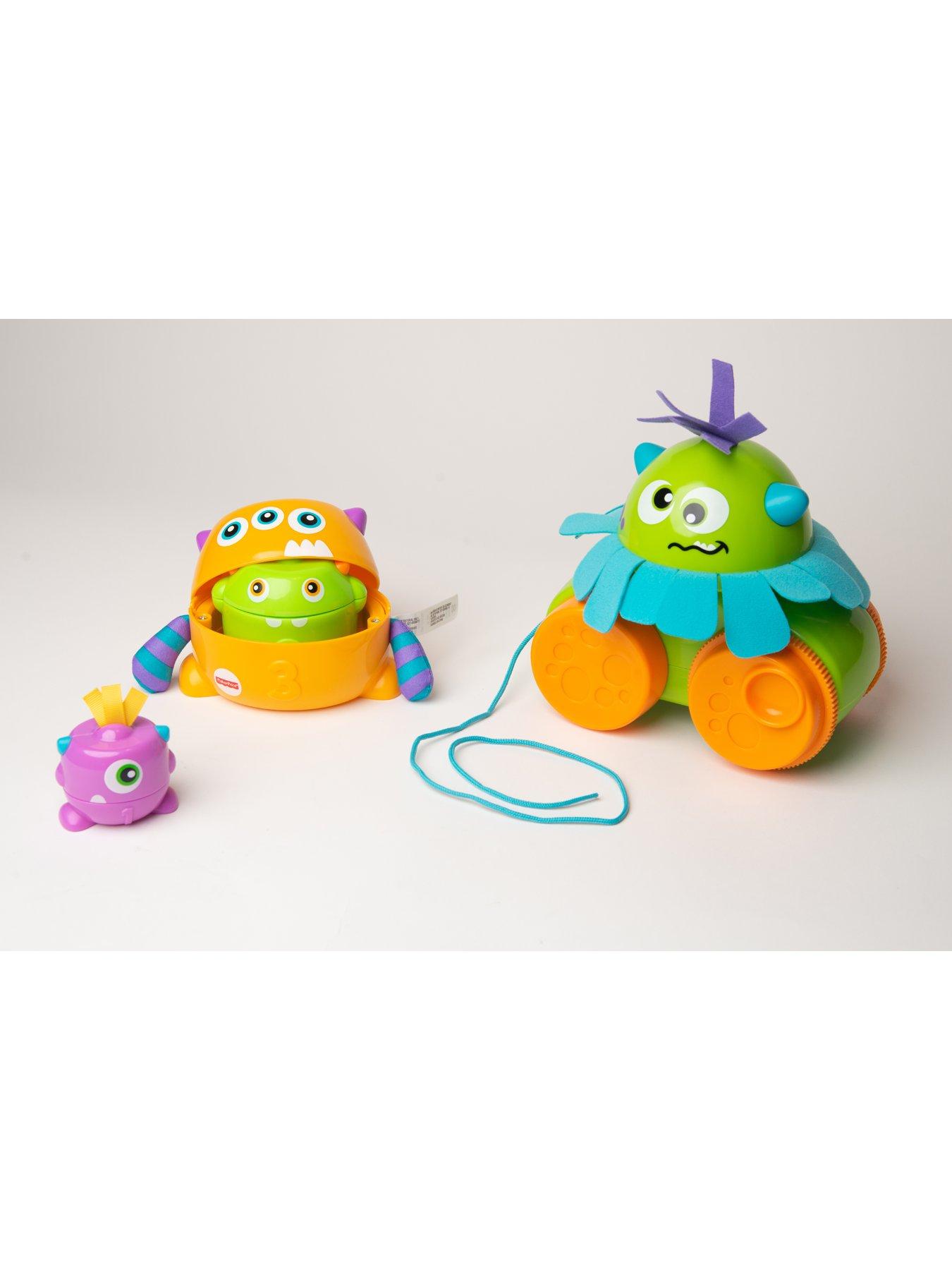 fisher price walk and whirl monster