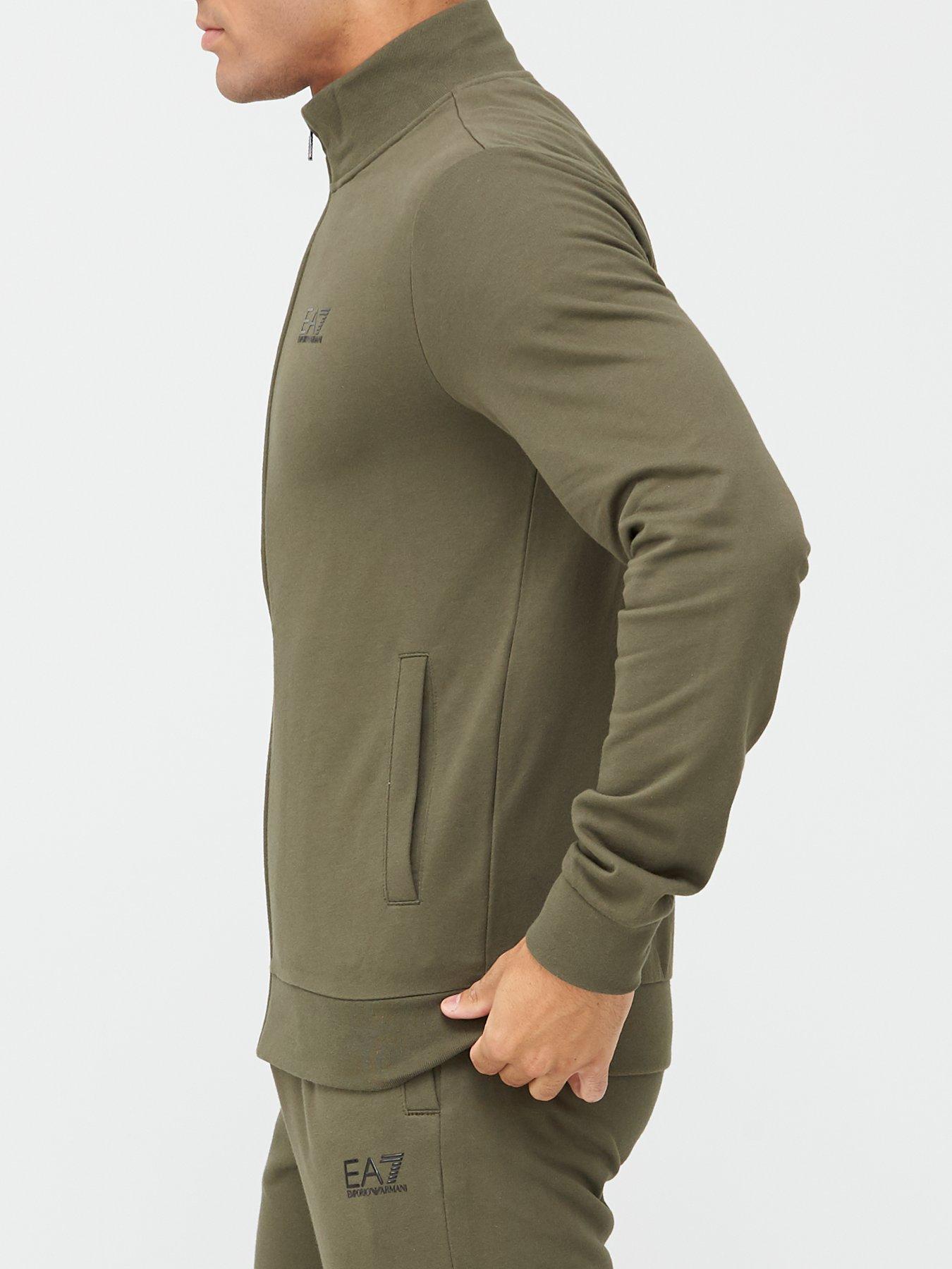 armani tracksuit green