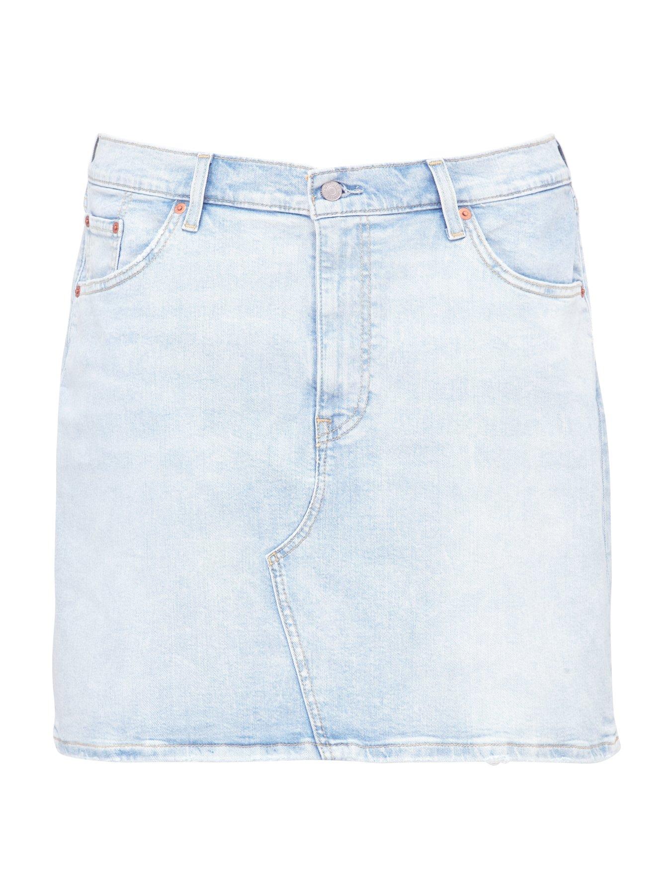 levi denim skirt uk