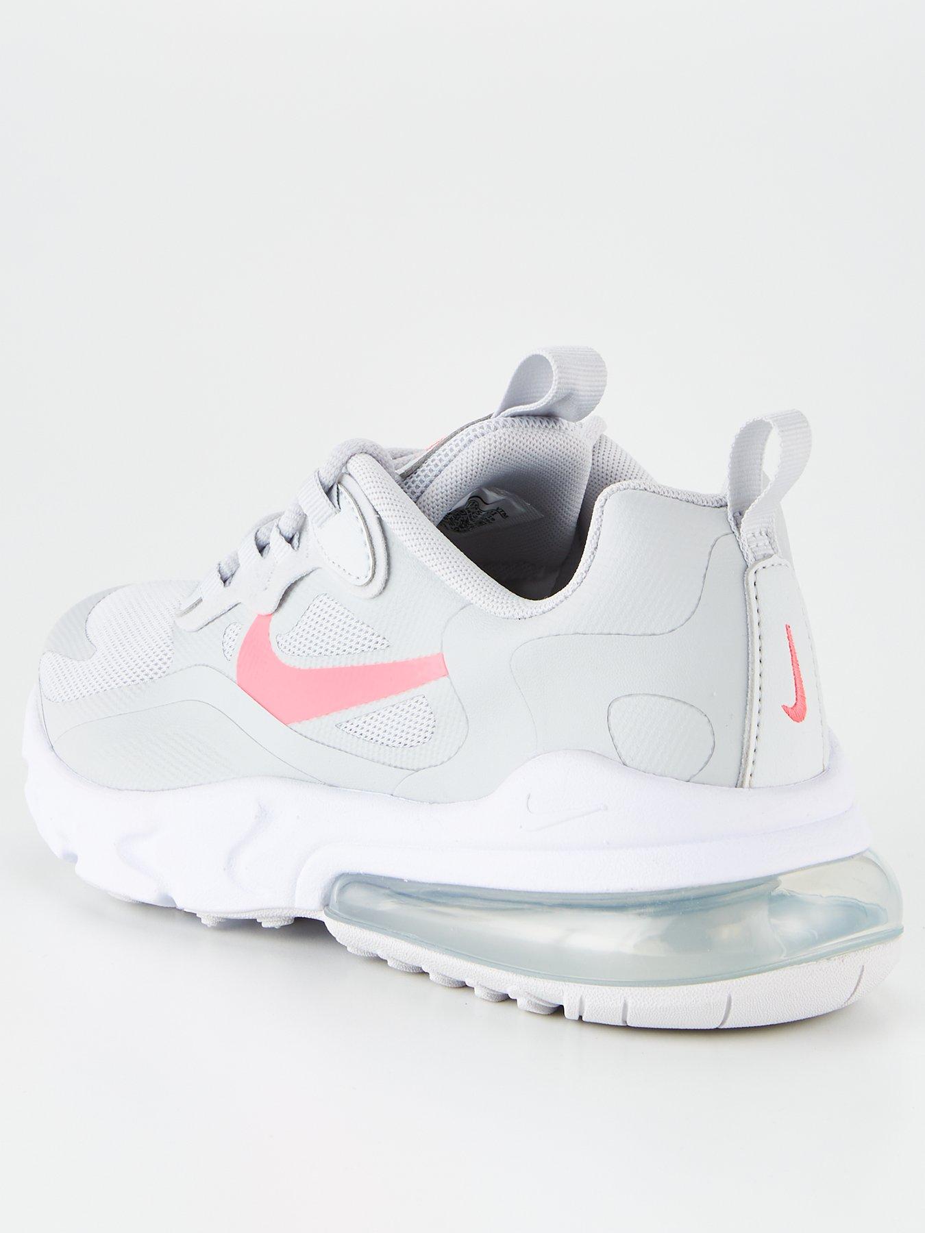 nike air max 270 react junior pink