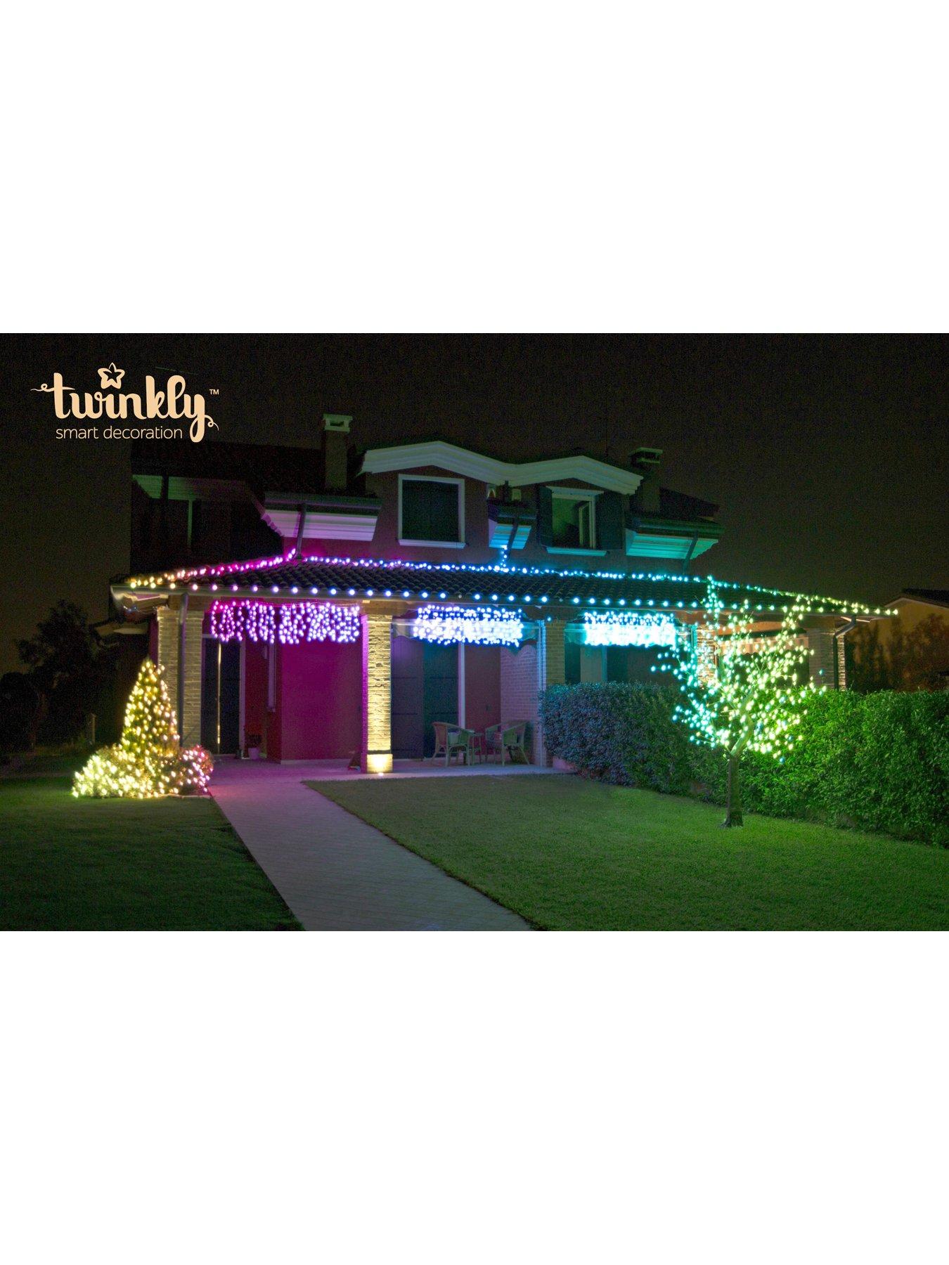 Twinkly 5Metre AppControlled Icicle Christmas Lights very.co.uk