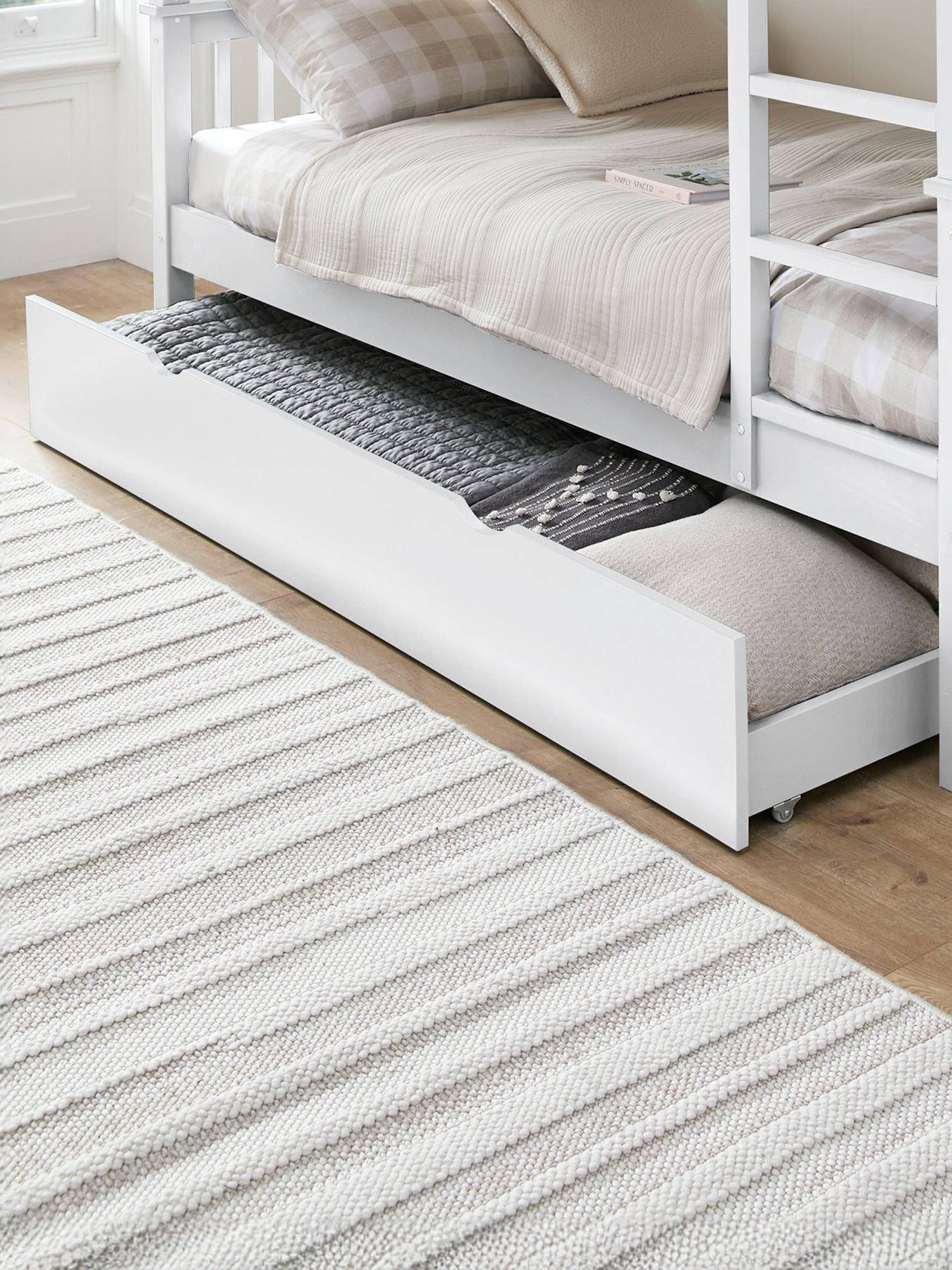 Very Home Classic Novara Kids Under Bed Storage Drawer Add-on - White - FSC® Certified