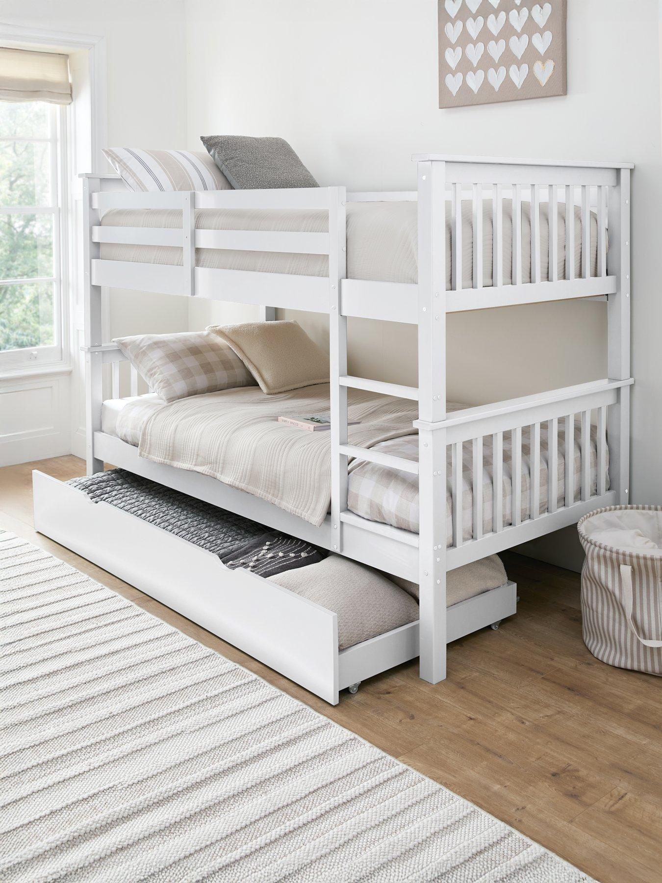 undefined Classic Novara Kids Under Bed Storage Drawer Add-on - White - FSC® Certified