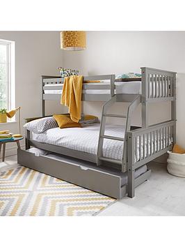Product photograph of Very Home Classic Novara Kids Under Bed Storage Drawer Add-on - Grey - Fsc Reg Certified from very.co.uk