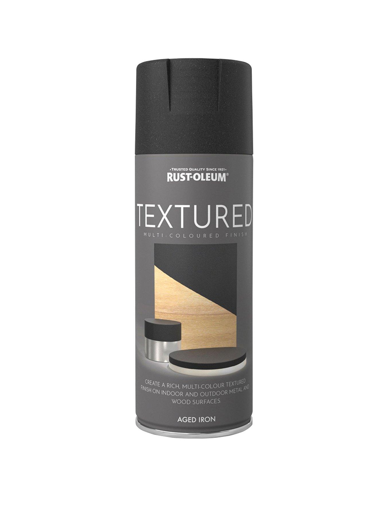 Product photograph of Rust-oleum Multi Texture Aged Iron 400ml from very.co.uk