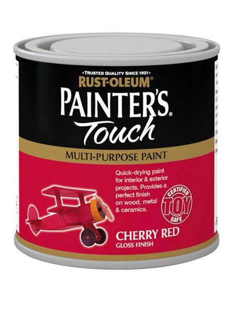 rust-oleum-painterrsquos-touch-toy-safe-gloss-finish-multi-purpose-paint-ndash-cherry-rednbsp250ml
