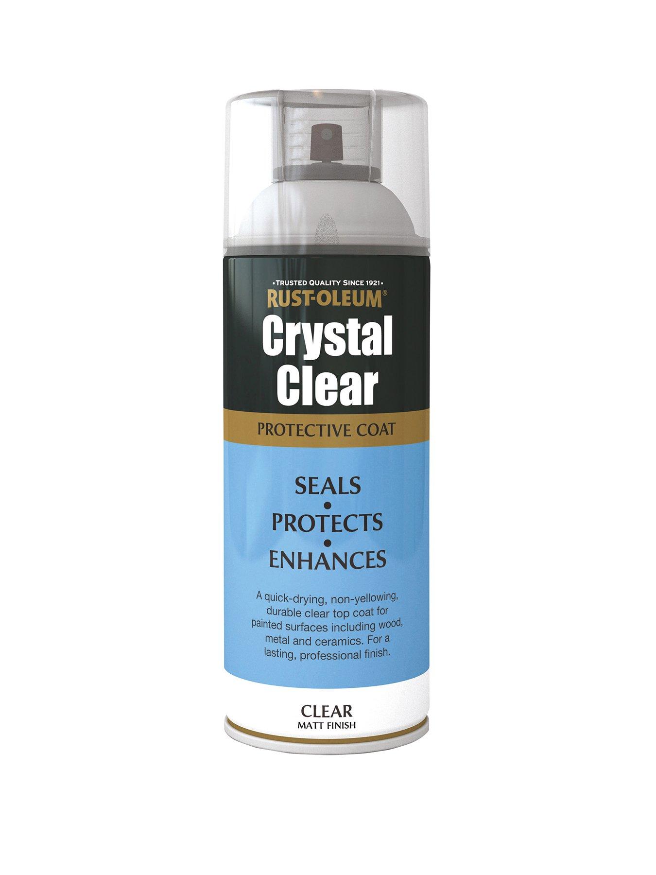 Clear spray deals sealant