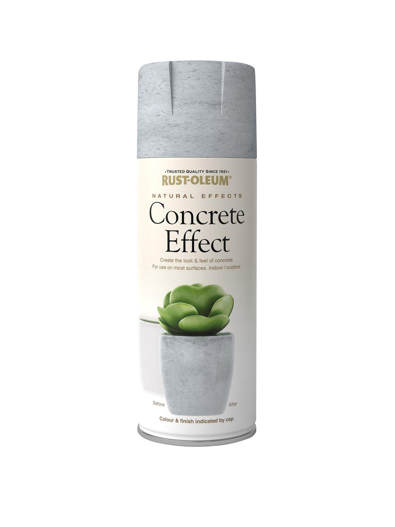 Product photograph of Rust-oleum Natural Effects Concrete 400ml from very.co.uk