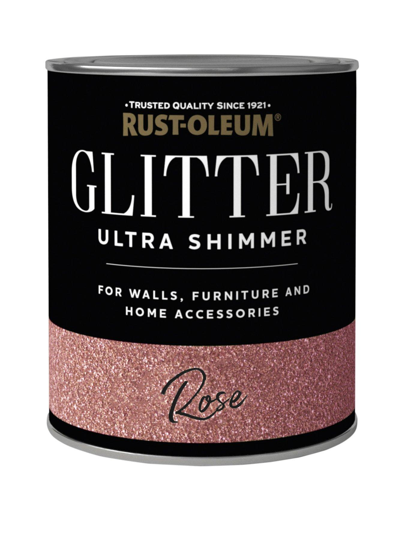 undefined Glitter Ultra Shimmer Paint – Rose – 250 ml tin