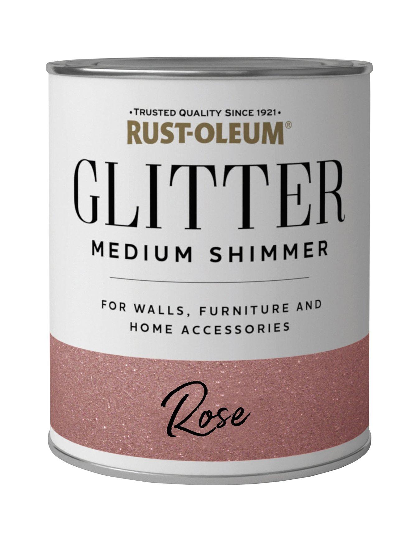 Rustoleum glitter rose gold store