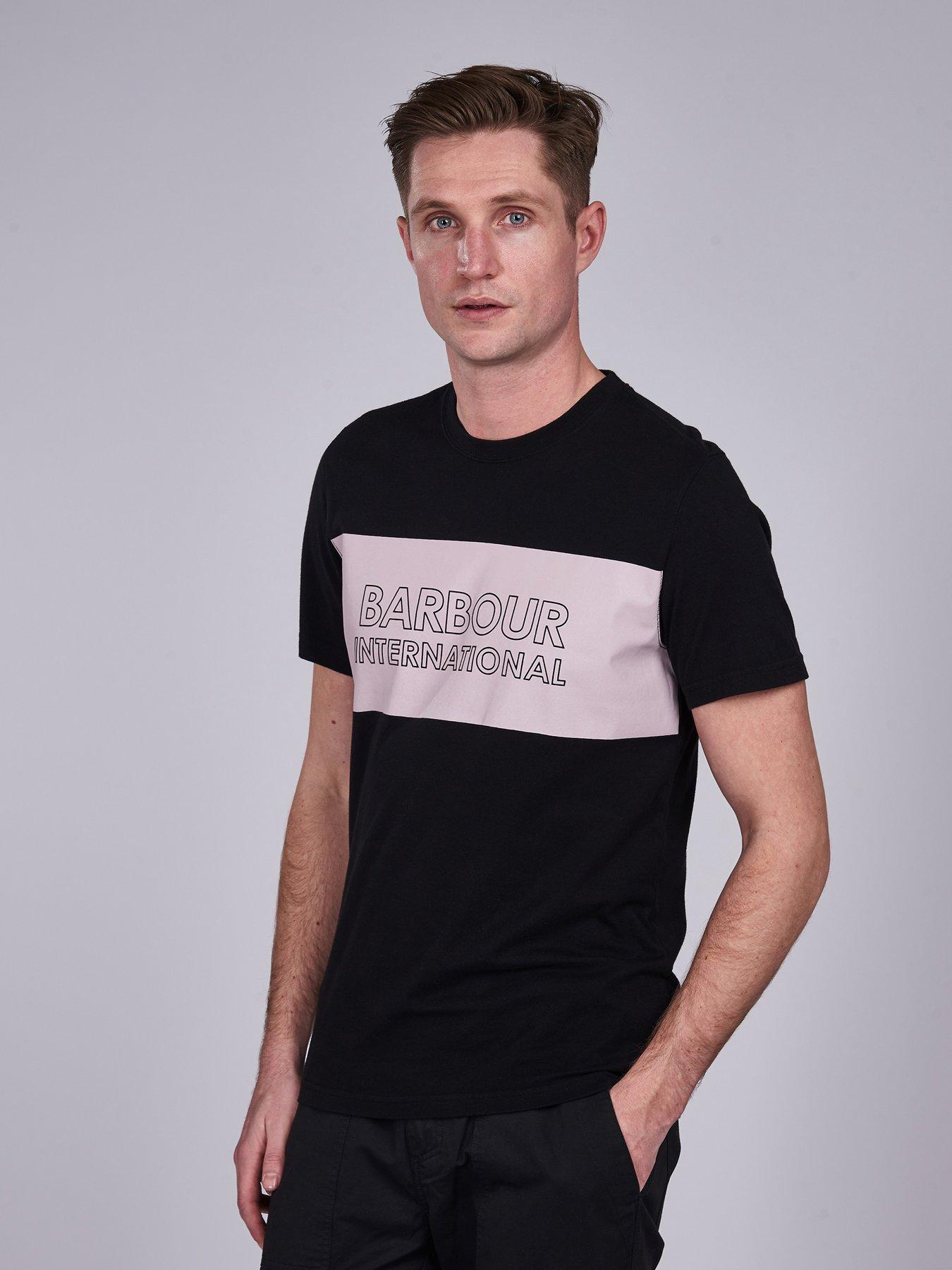 black barbour t shirt