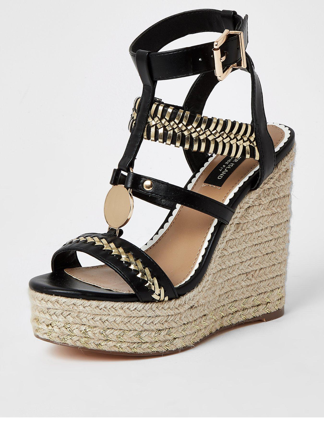 wide fit platform sandals uk