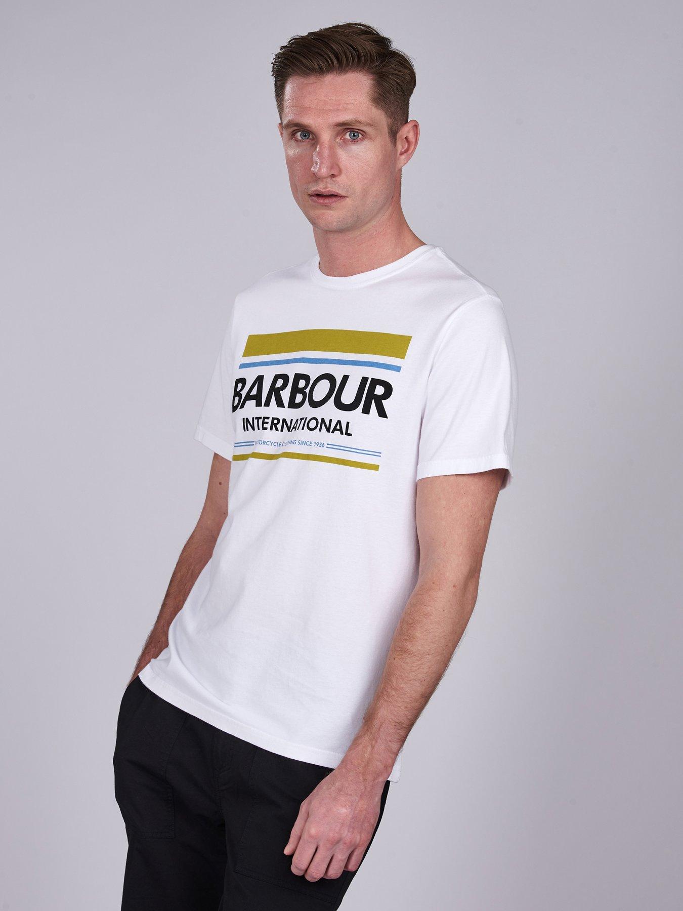 barbour international t shirt