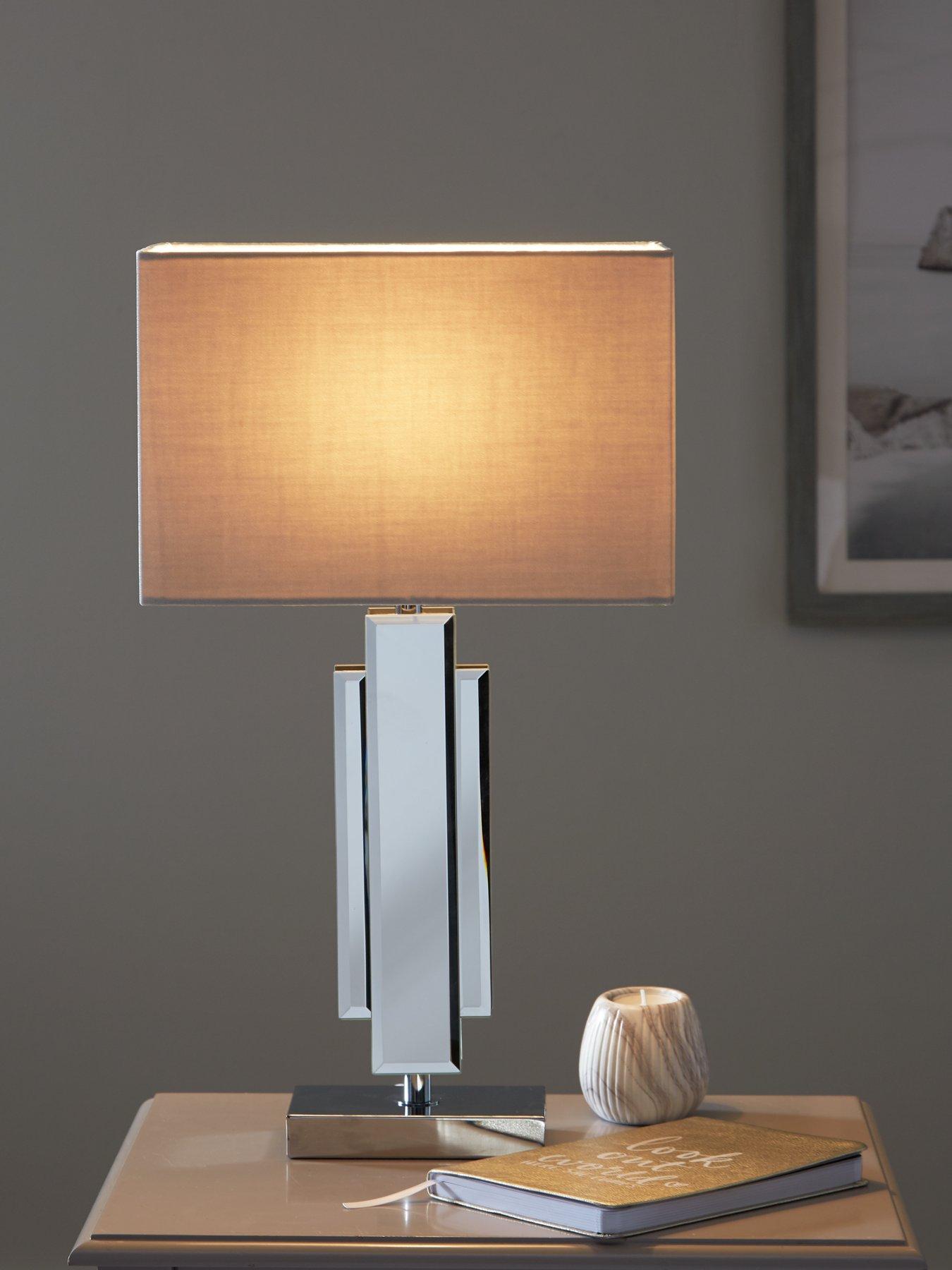 Very Home Rene Mirrored Glass Table Lamp