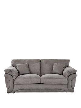 Product photograph of Labrinth Fabric 3 Seater Sofa from very.co.uk
