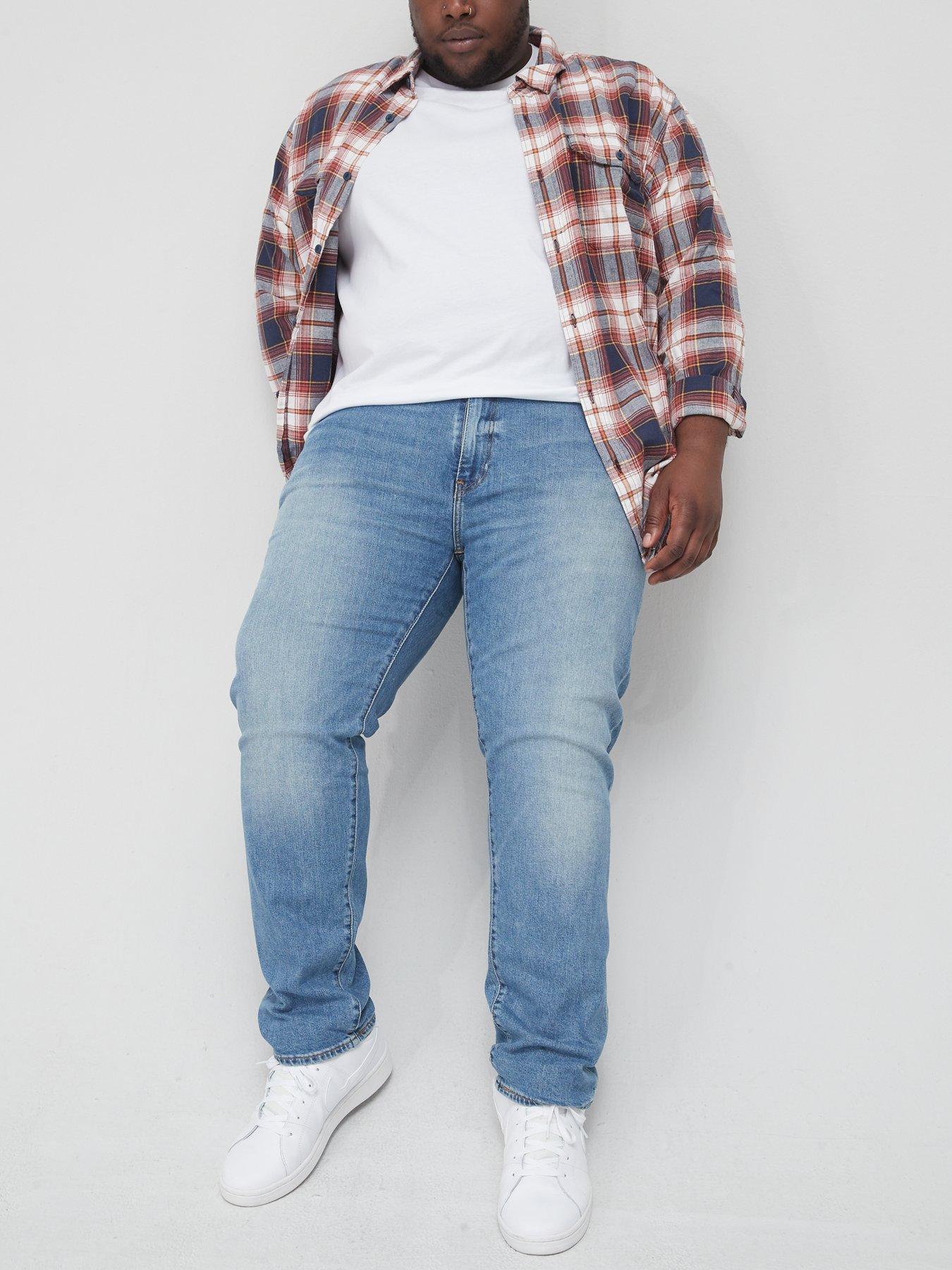 mens big and tall jeans clearance