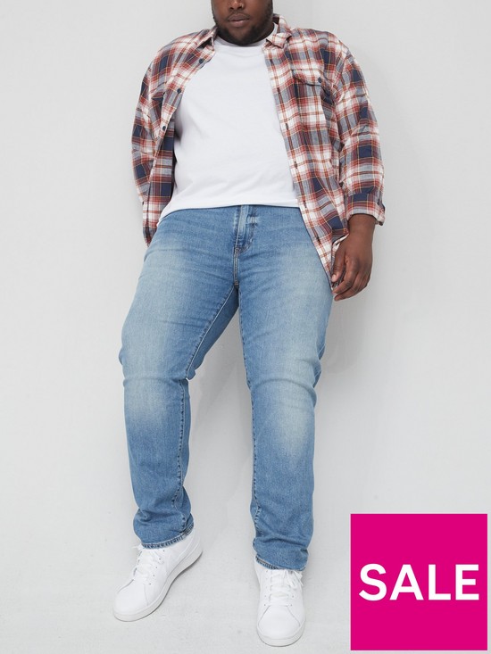 front image of levis-big-amp-tall-502trade-regular-tapered-jeans-light-blue