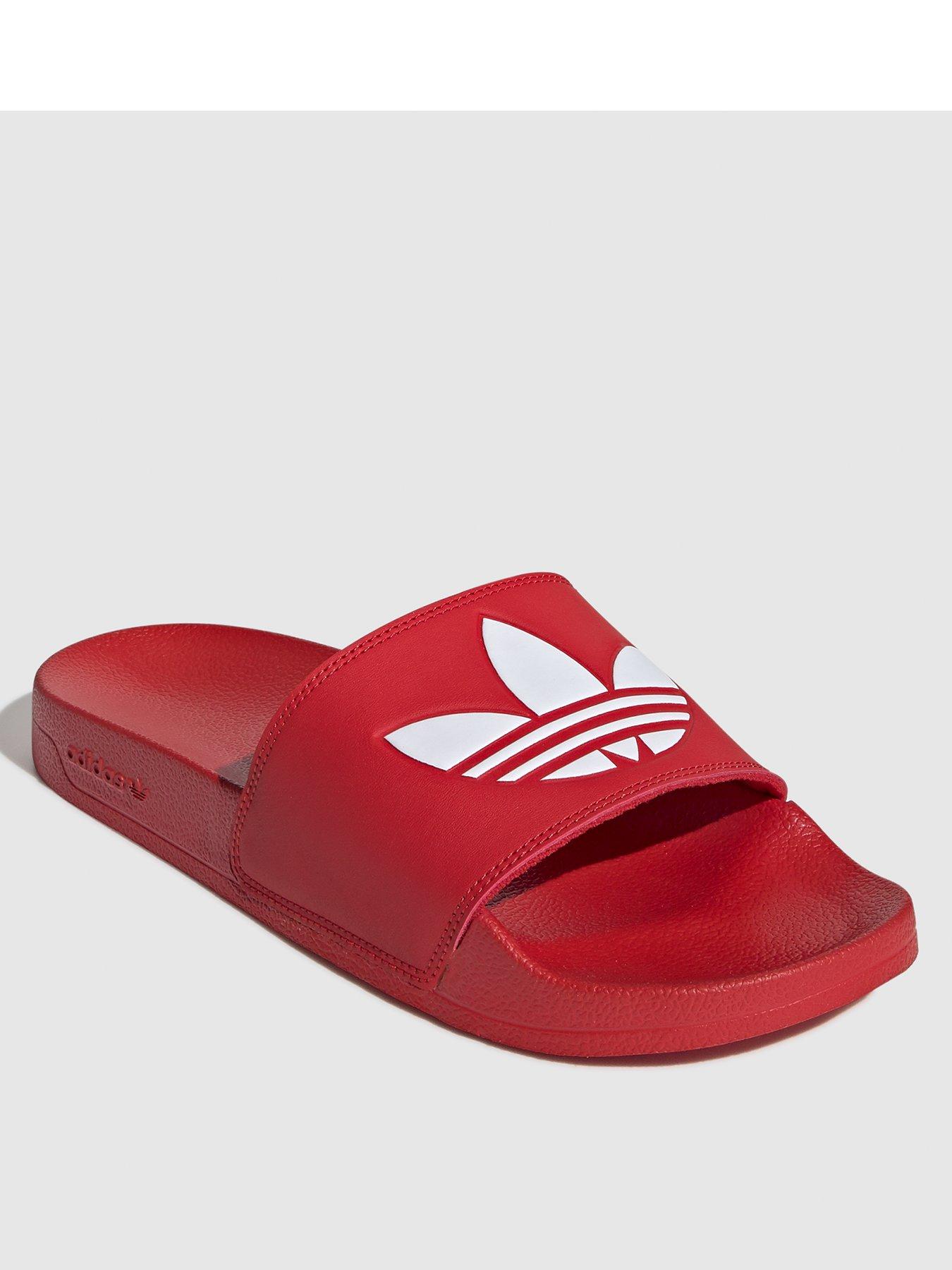 undefined Adilette Lite Slides - Red