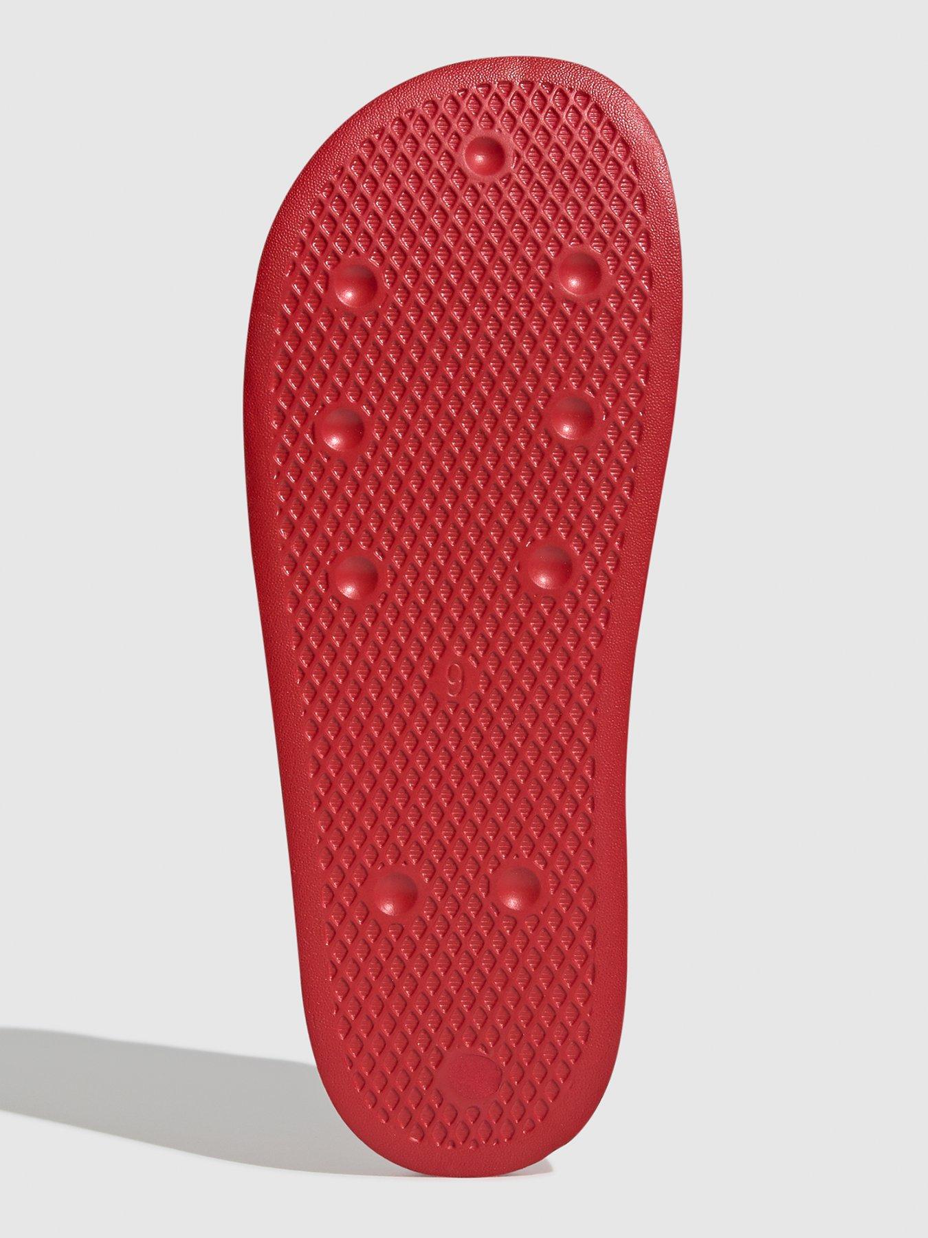 adidas Originals Adilette Lite Slides - Red | Very