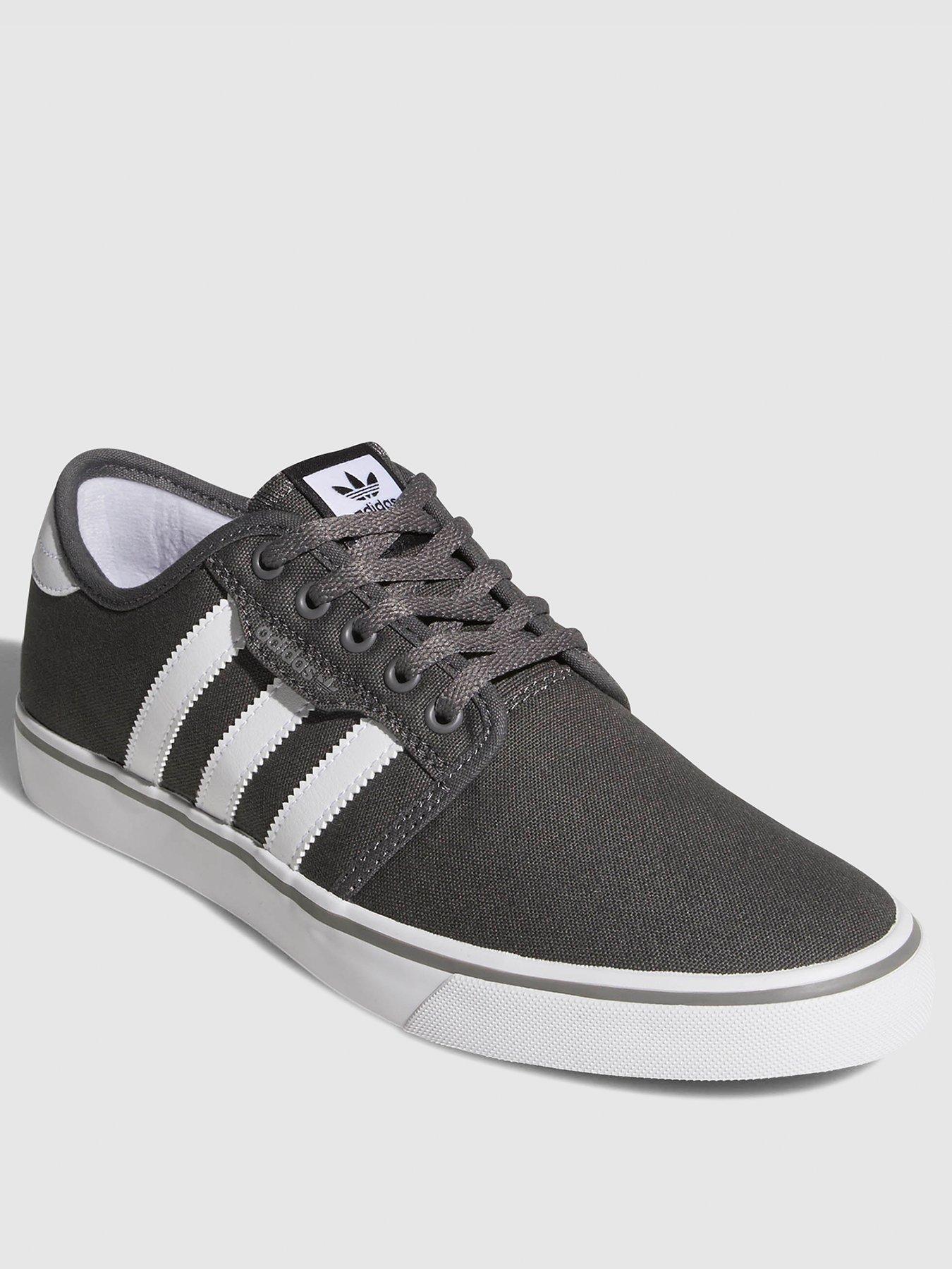 adidas men's seeley skate shoe grey